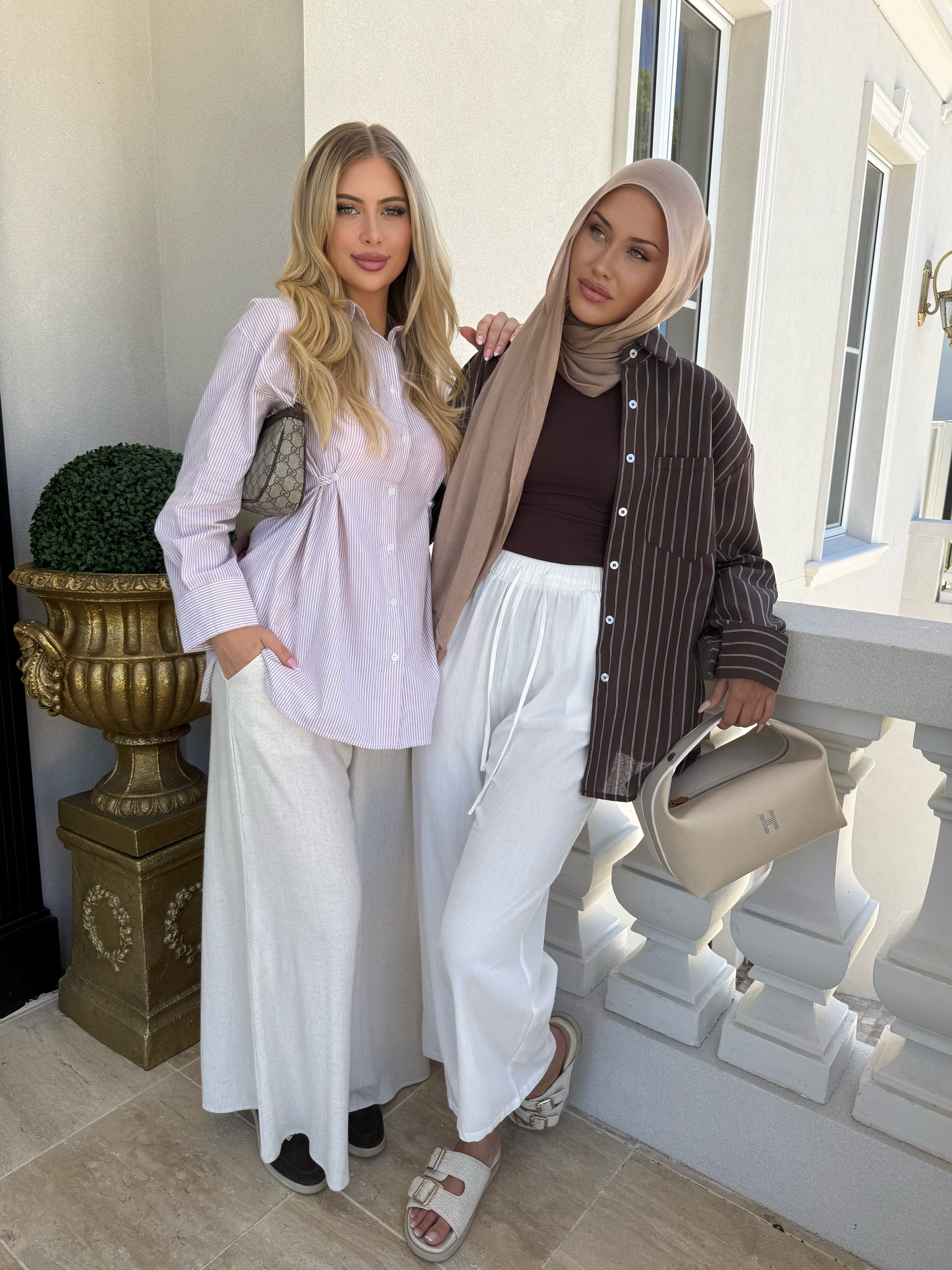 Stripe Chocolate Shirt