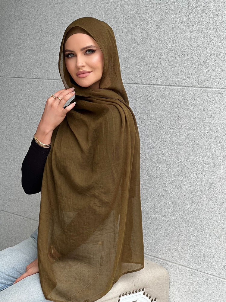 Premium Leaf Hijab Set
