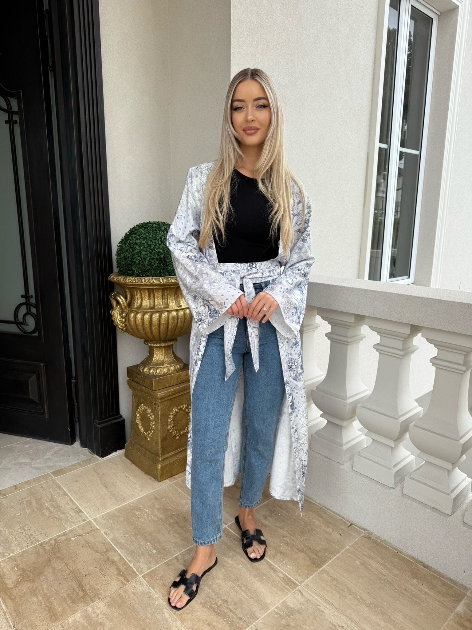 Bloss Blue Cardigan