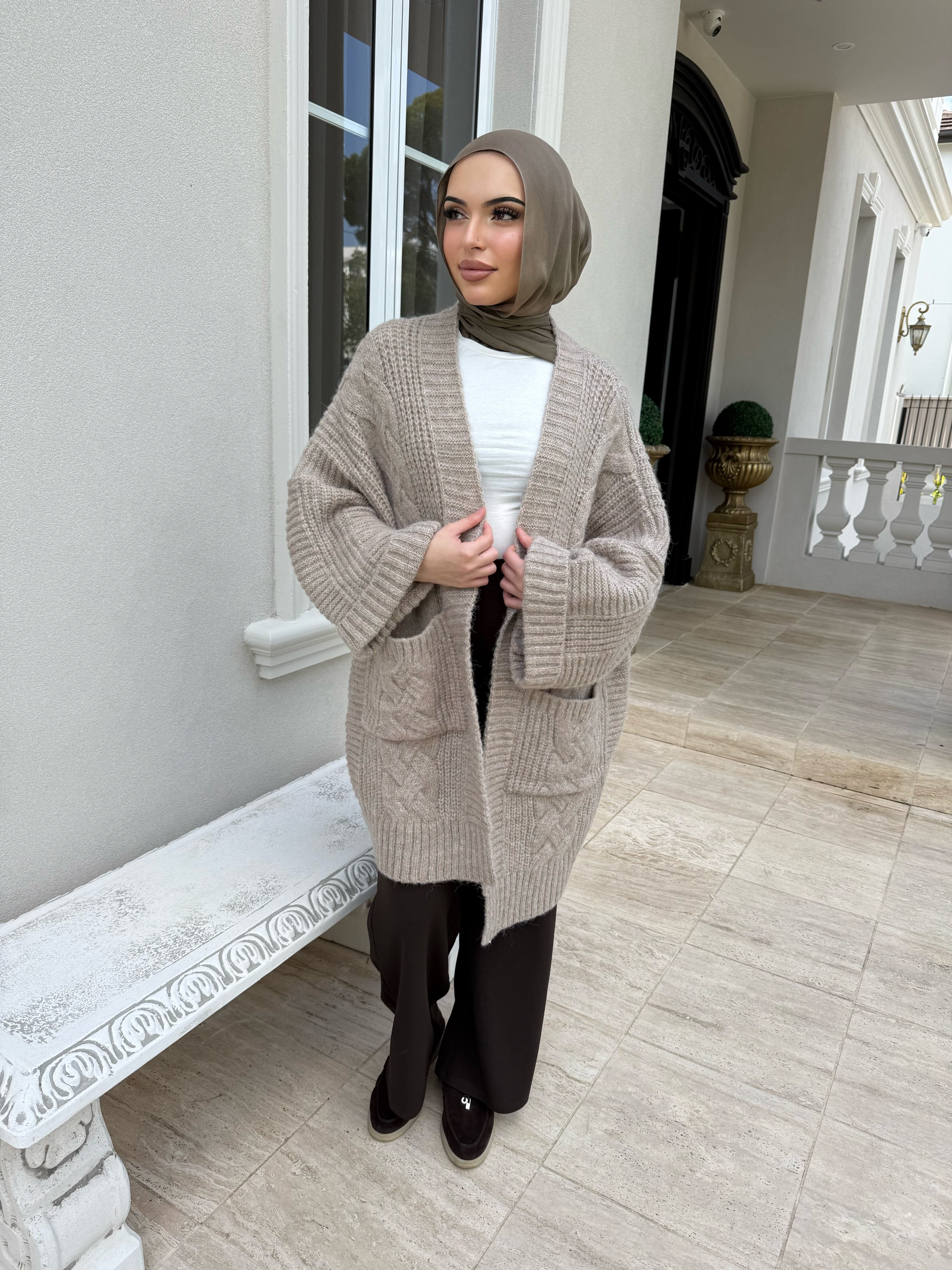 Chunky Midi Caridgan