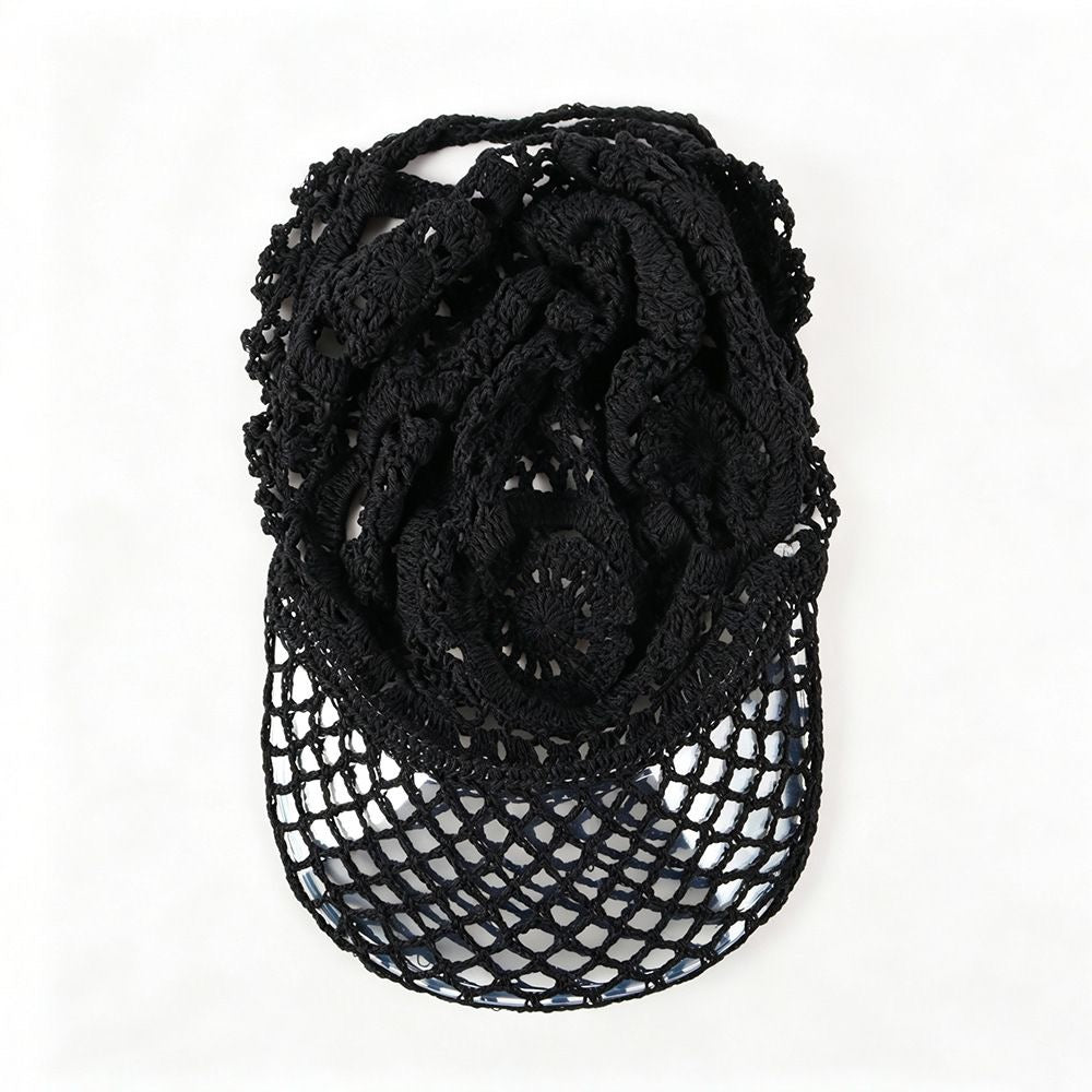 Crochet Visor Hat