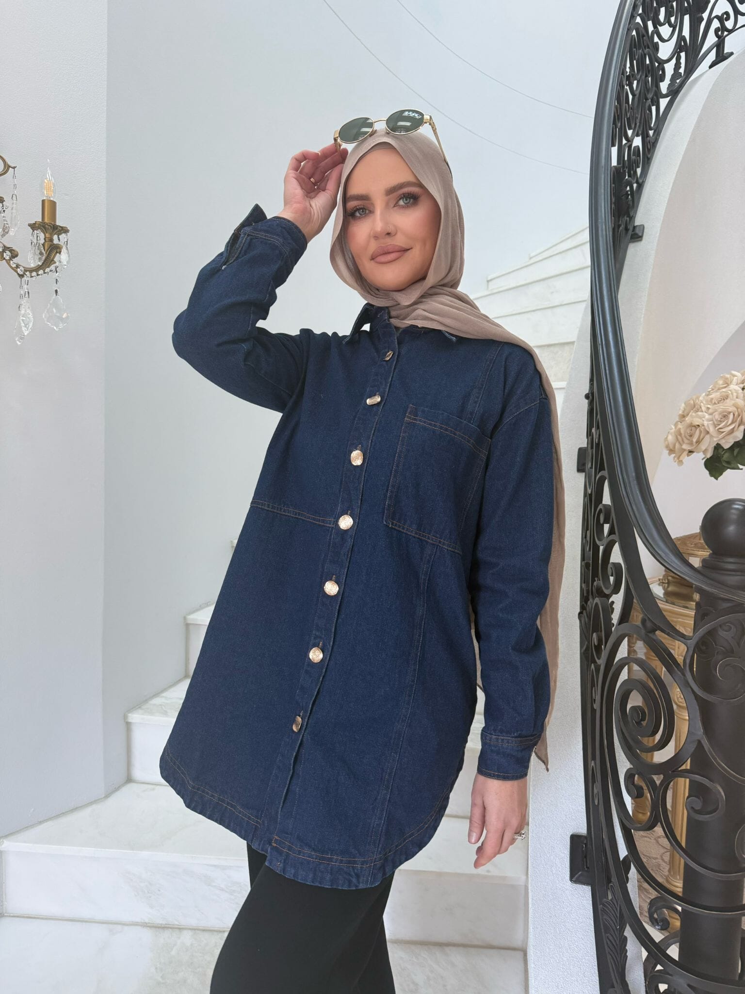 Denim Shacket