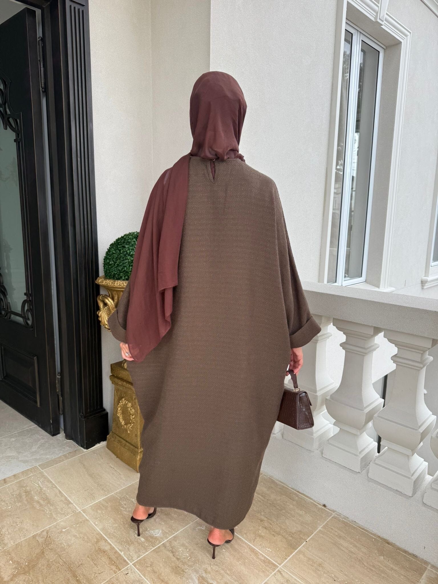 Tweed Abaya