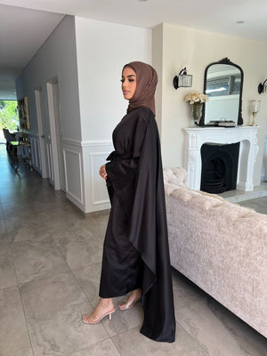 Batwing Satin Kaftan