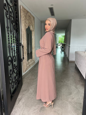 Chiffon Abaya Set