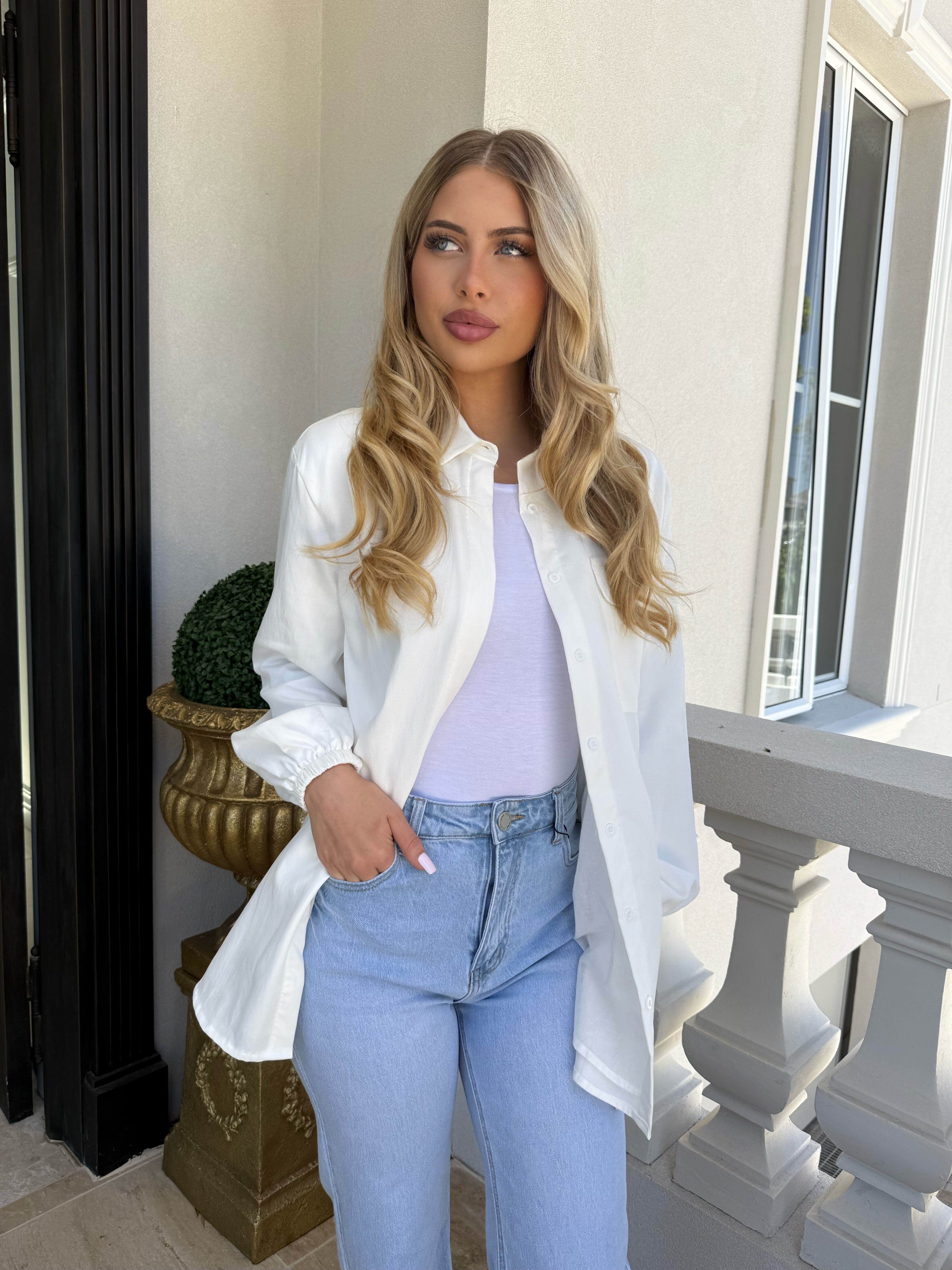 Linen Pocket Shirt