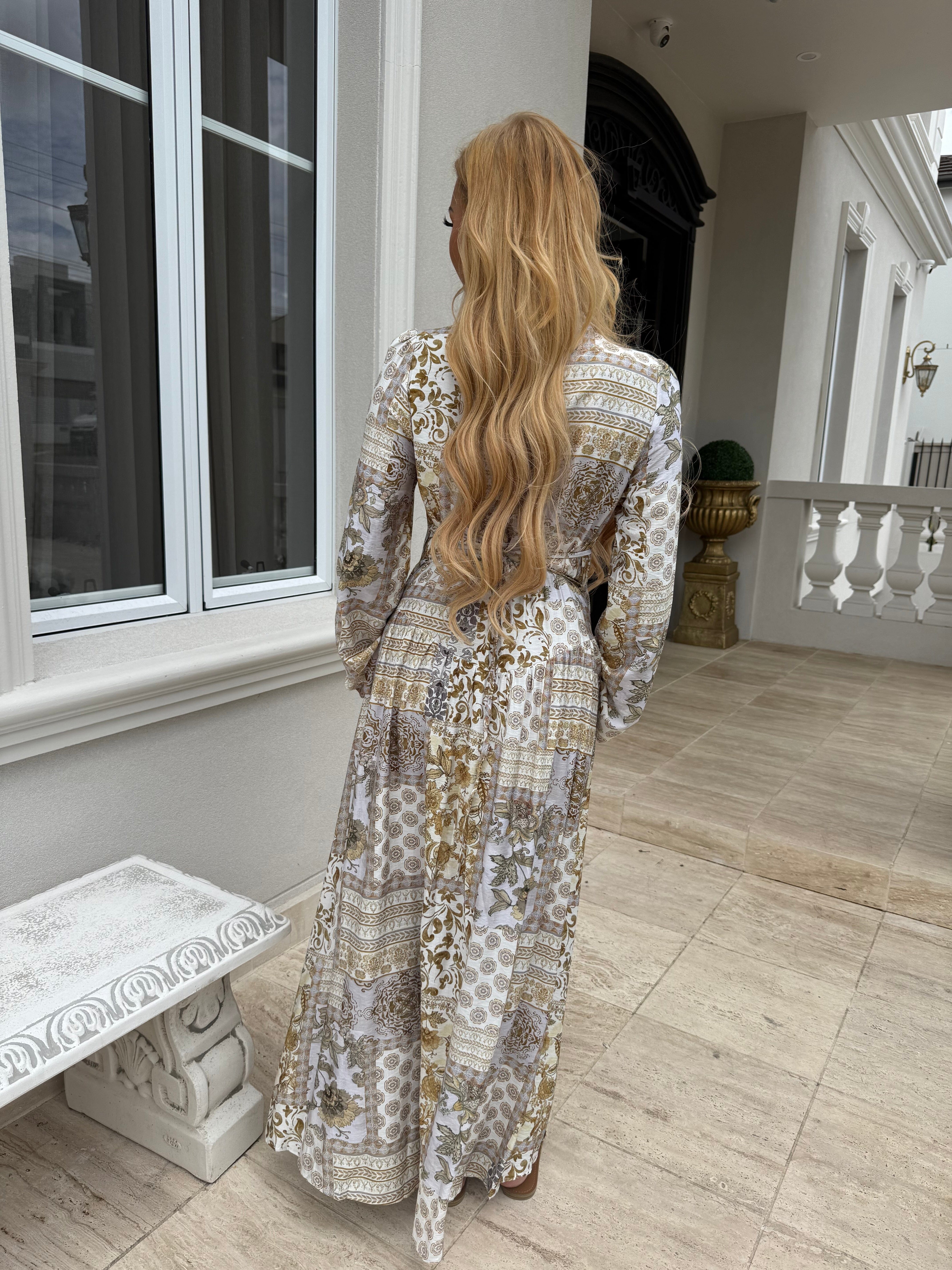 Vintage Yellow Dress