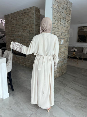 Embroidery Abaya Set