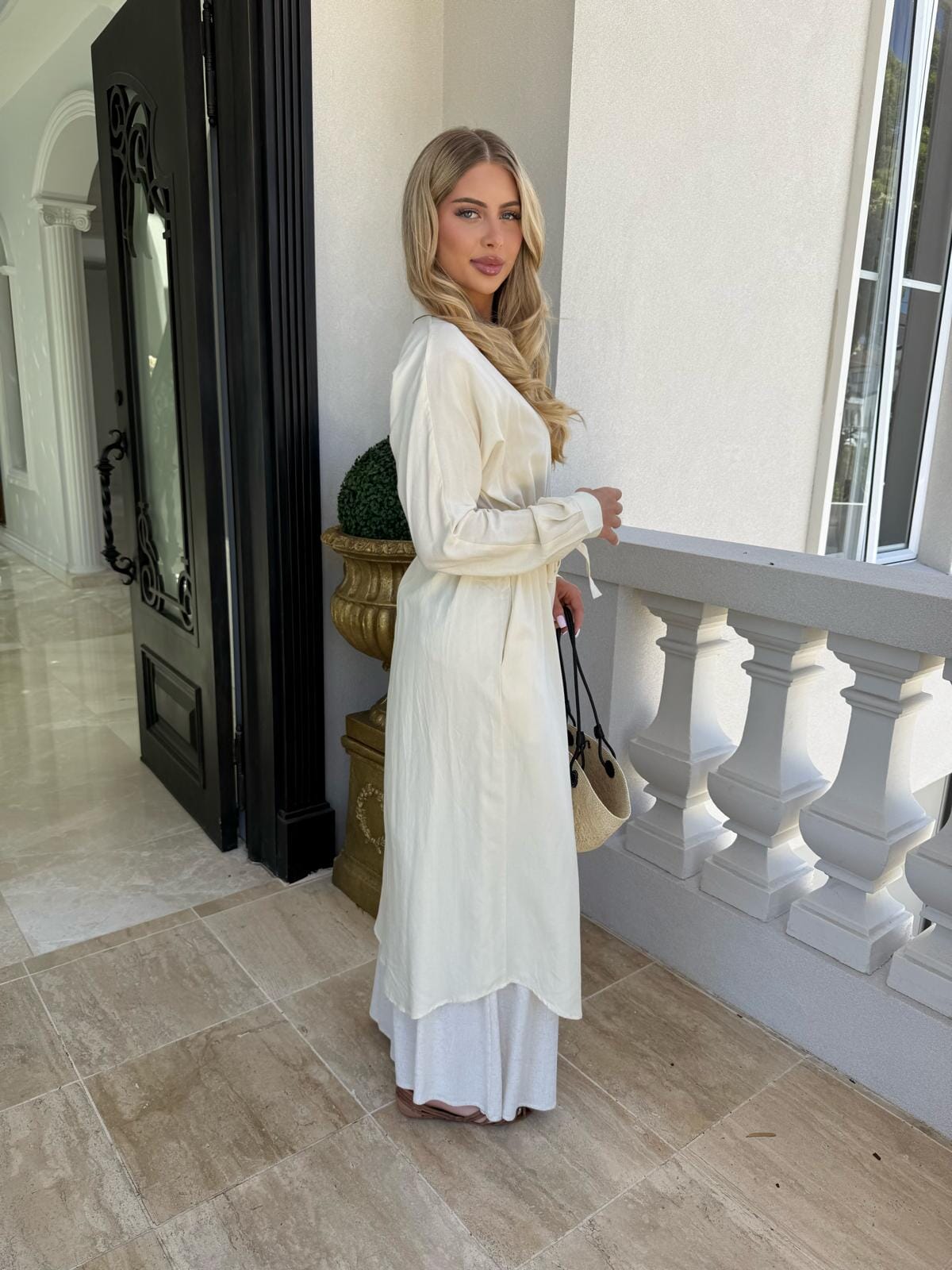 Linen Draw String Tunic