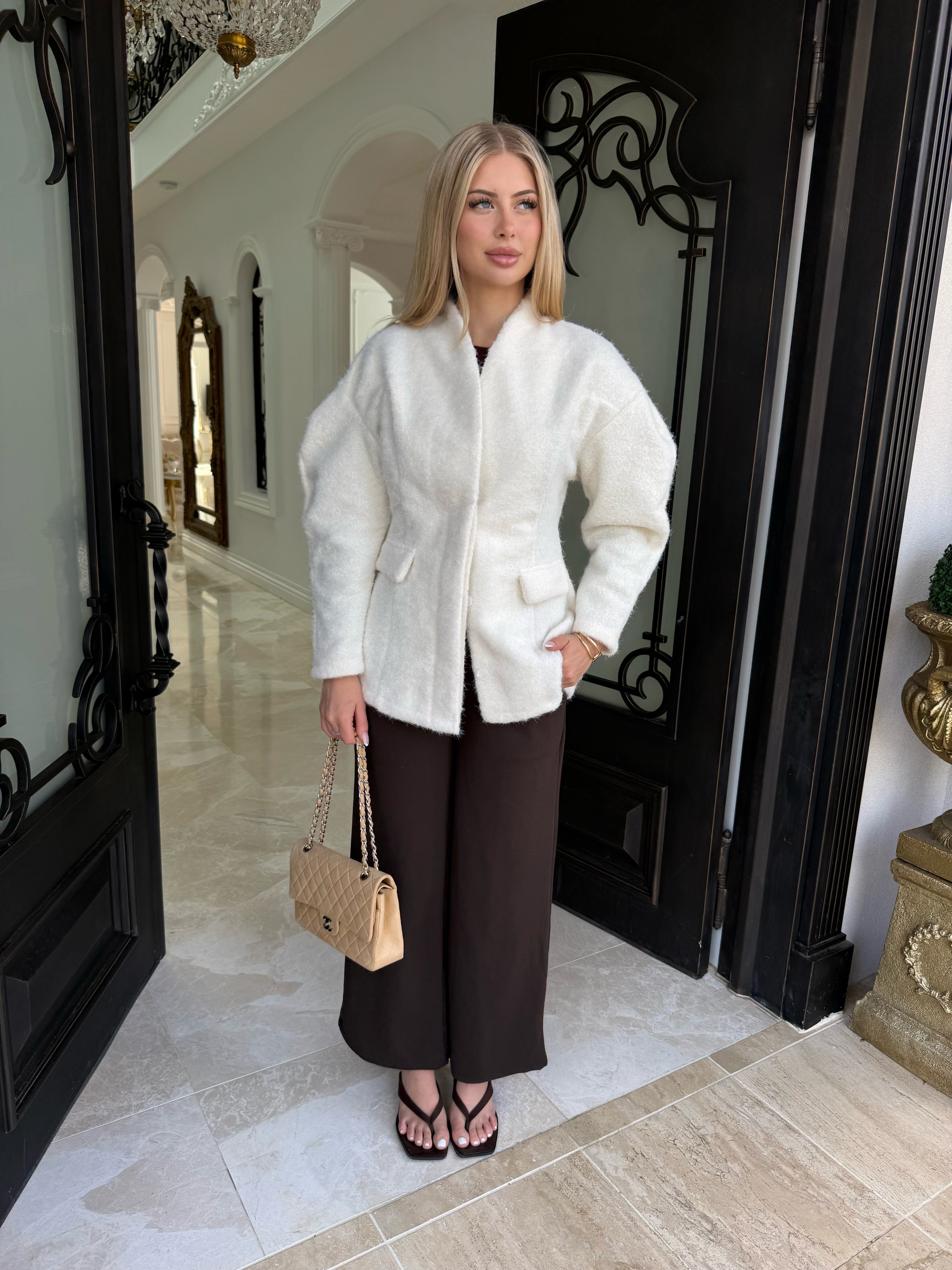 Cinched Coat
