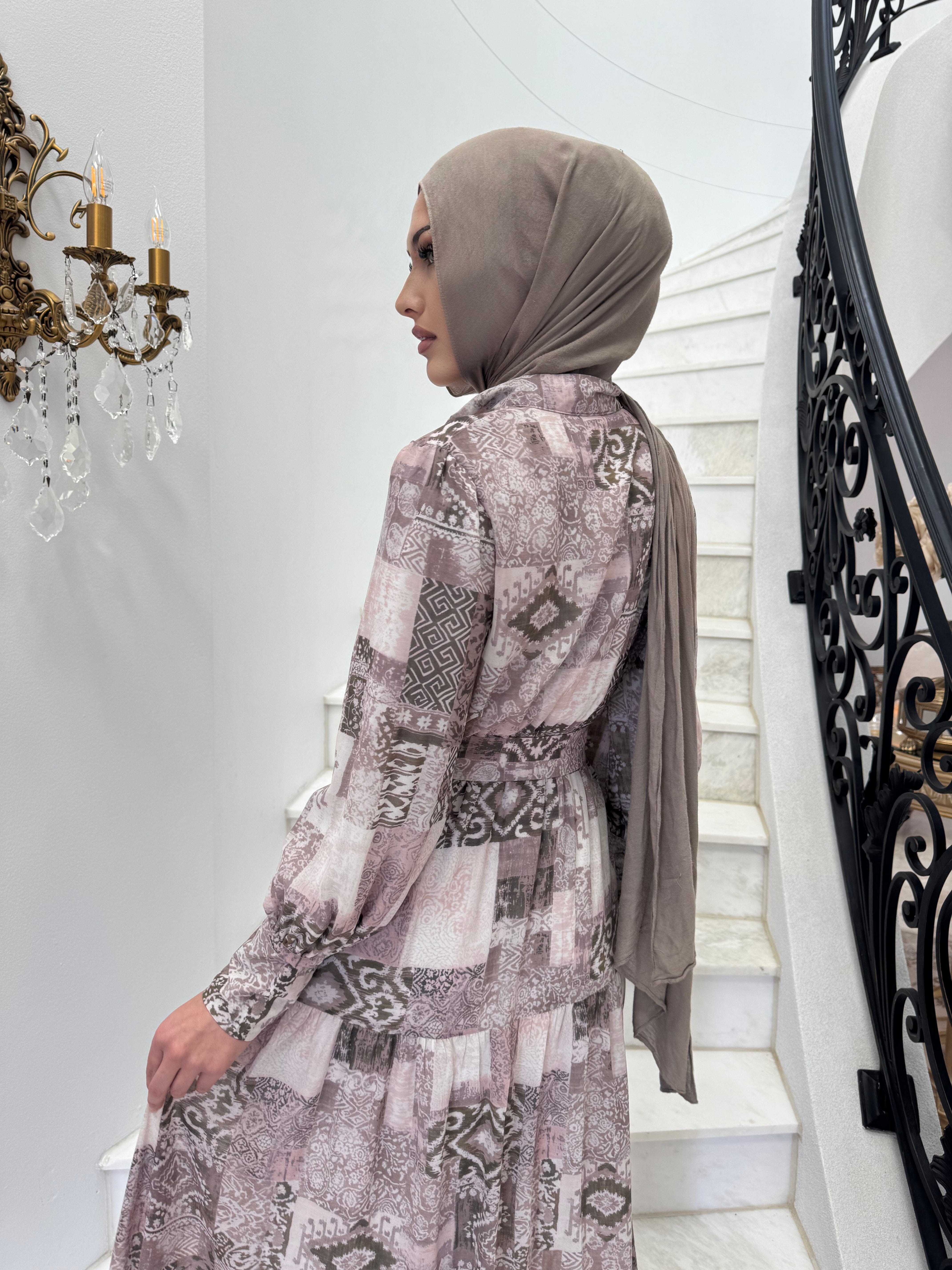 Anna Printed Dress