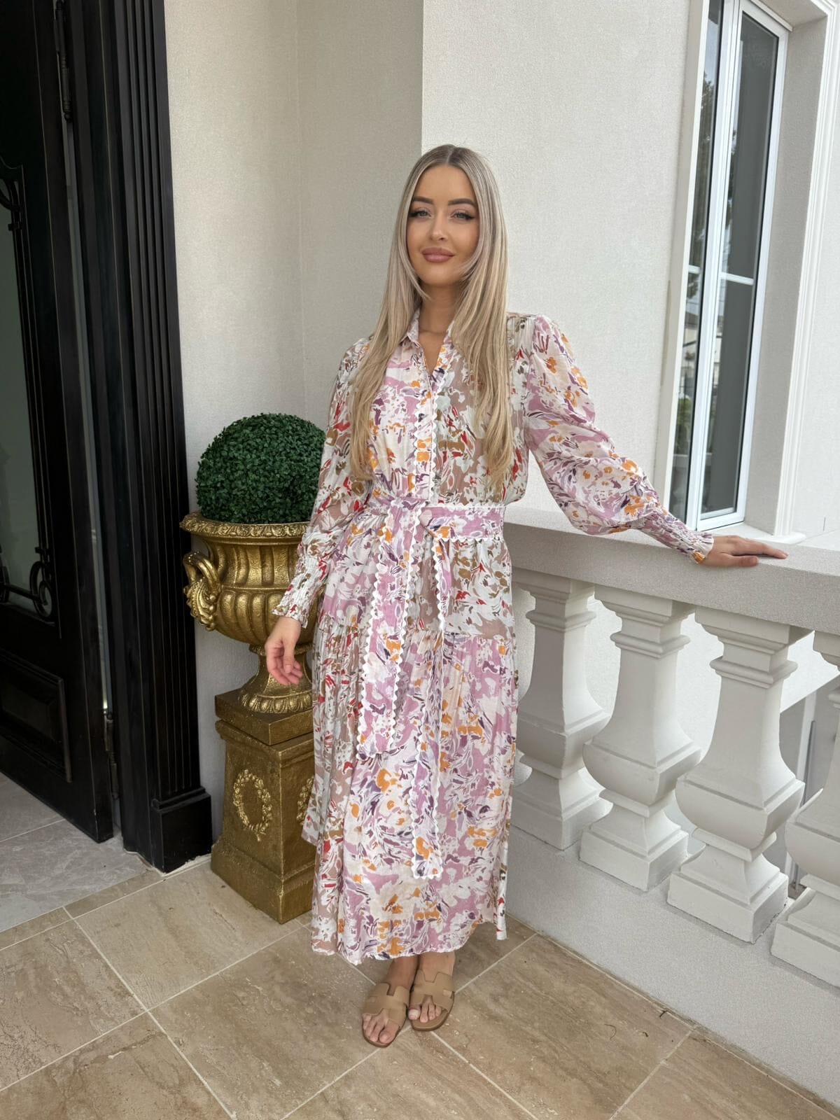 Multi Printed Dress