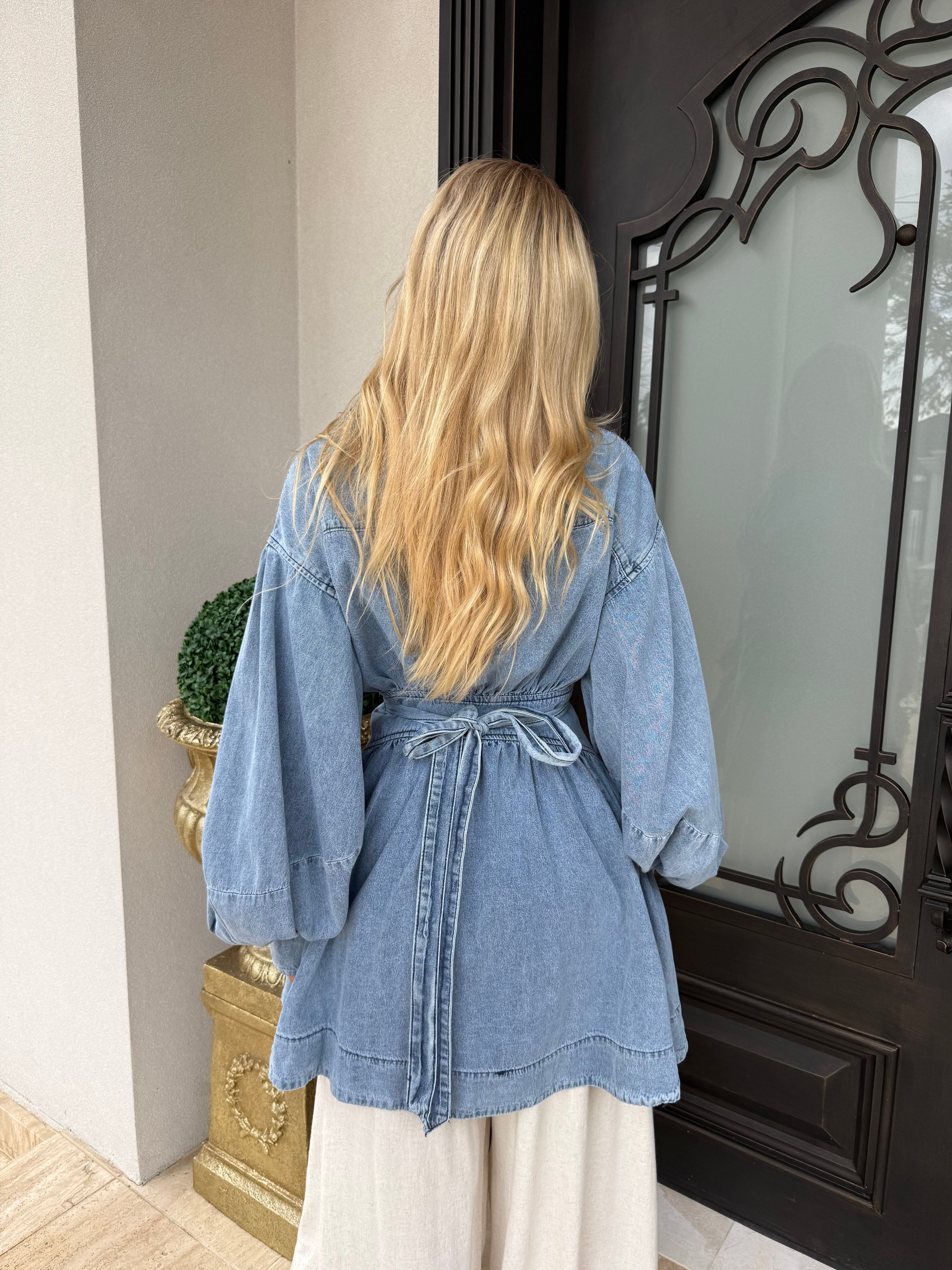 Mid Denim Dress