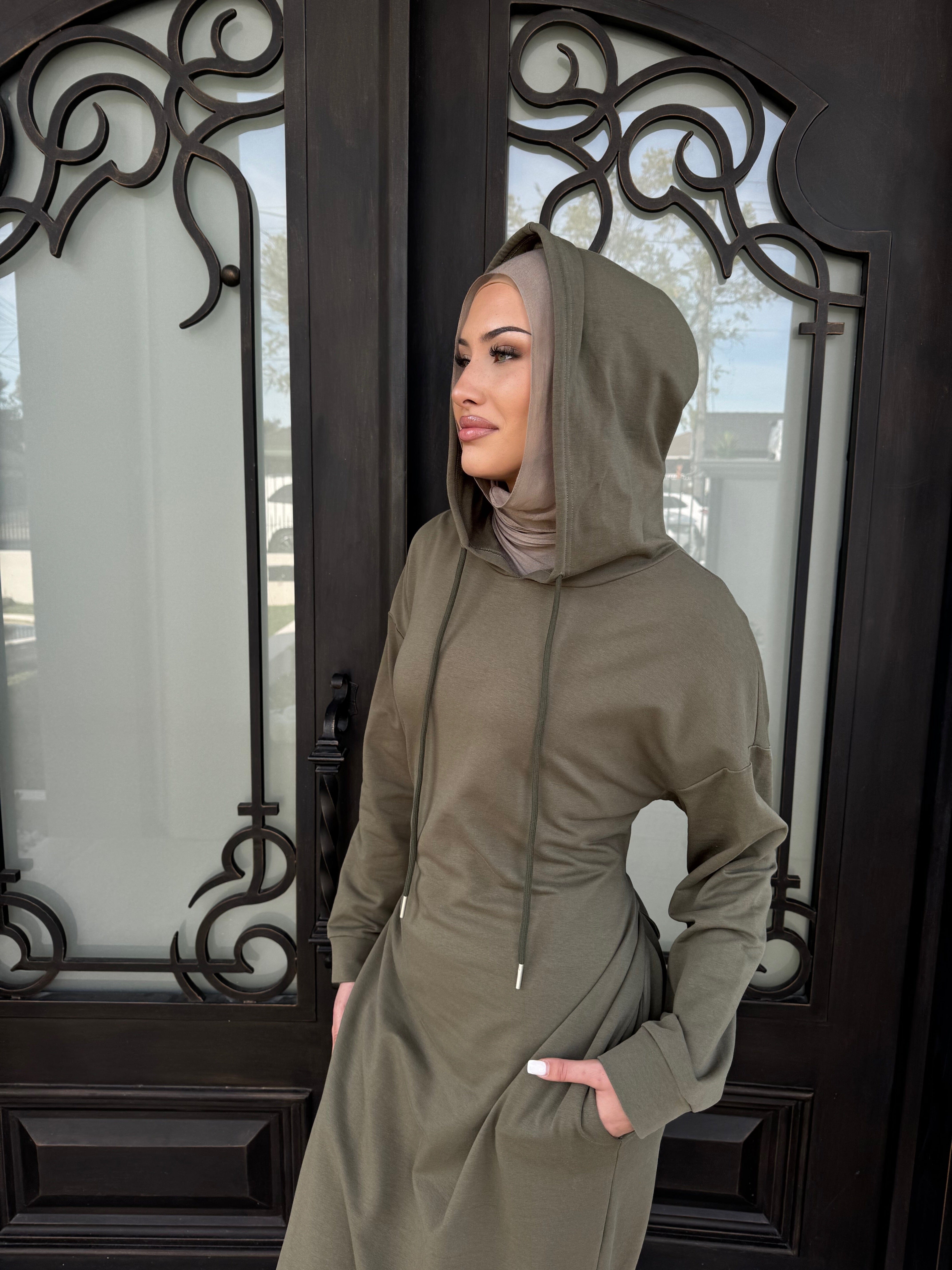 Hoodie Ponte Abaya