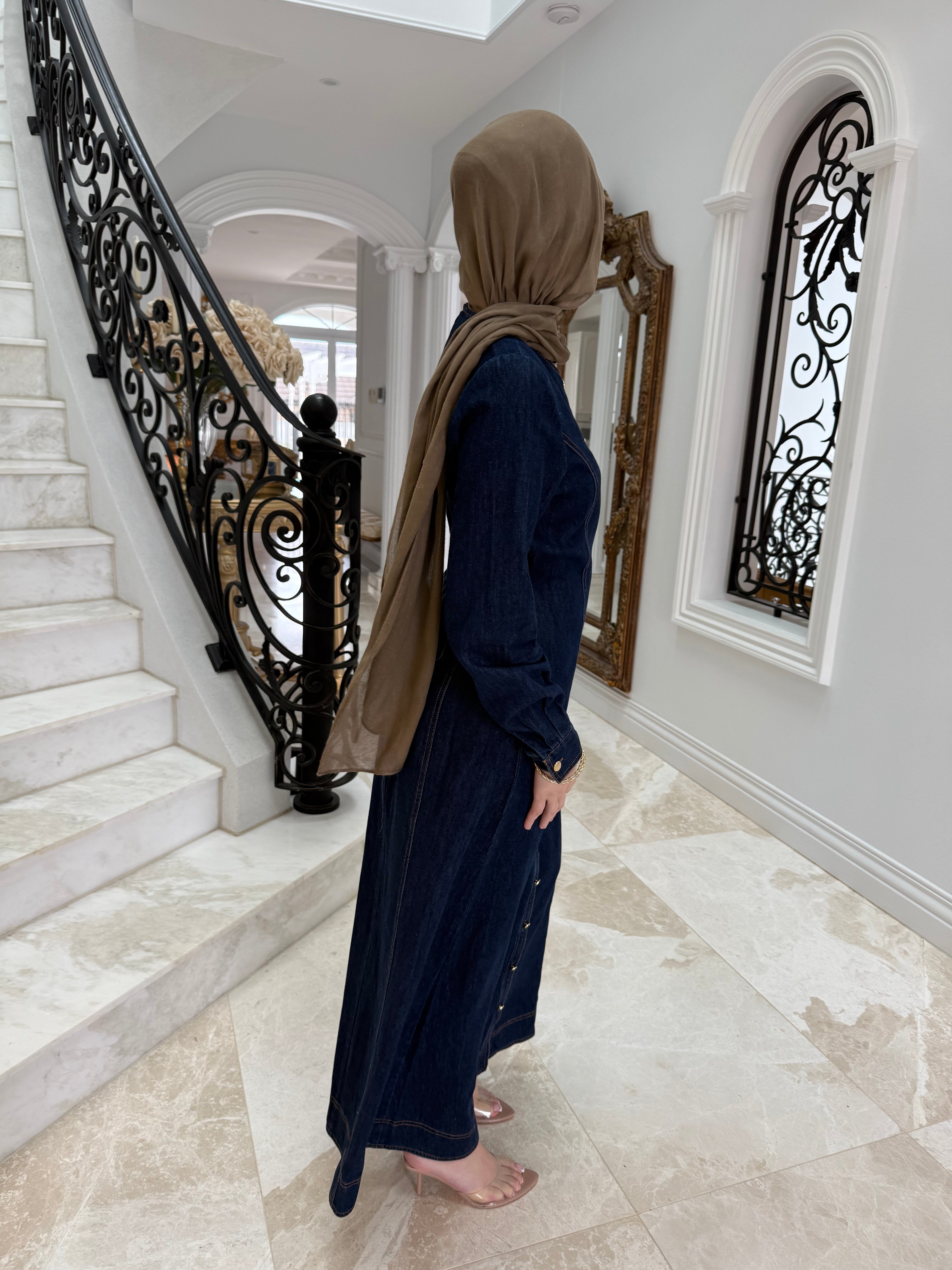 Nada Maxi Denim Dress