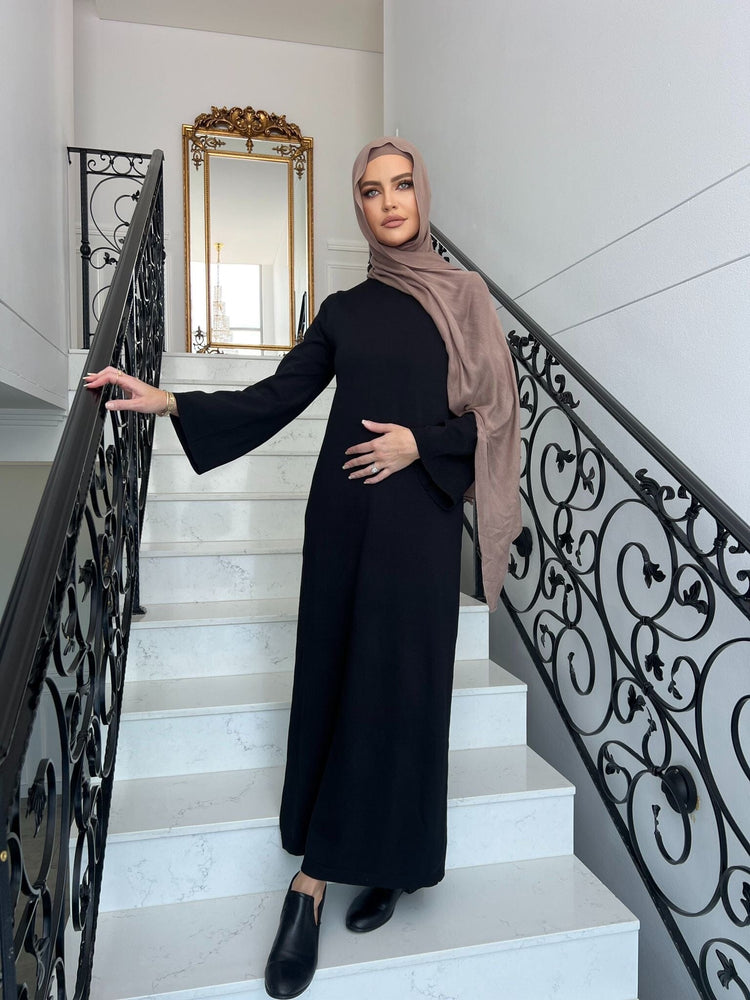 Knit Abaya Set