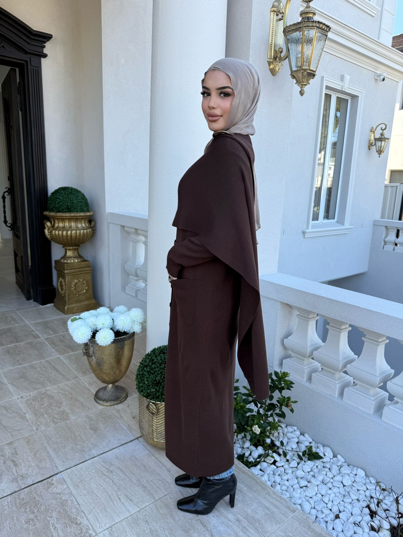 Shawl Knit Cardigan