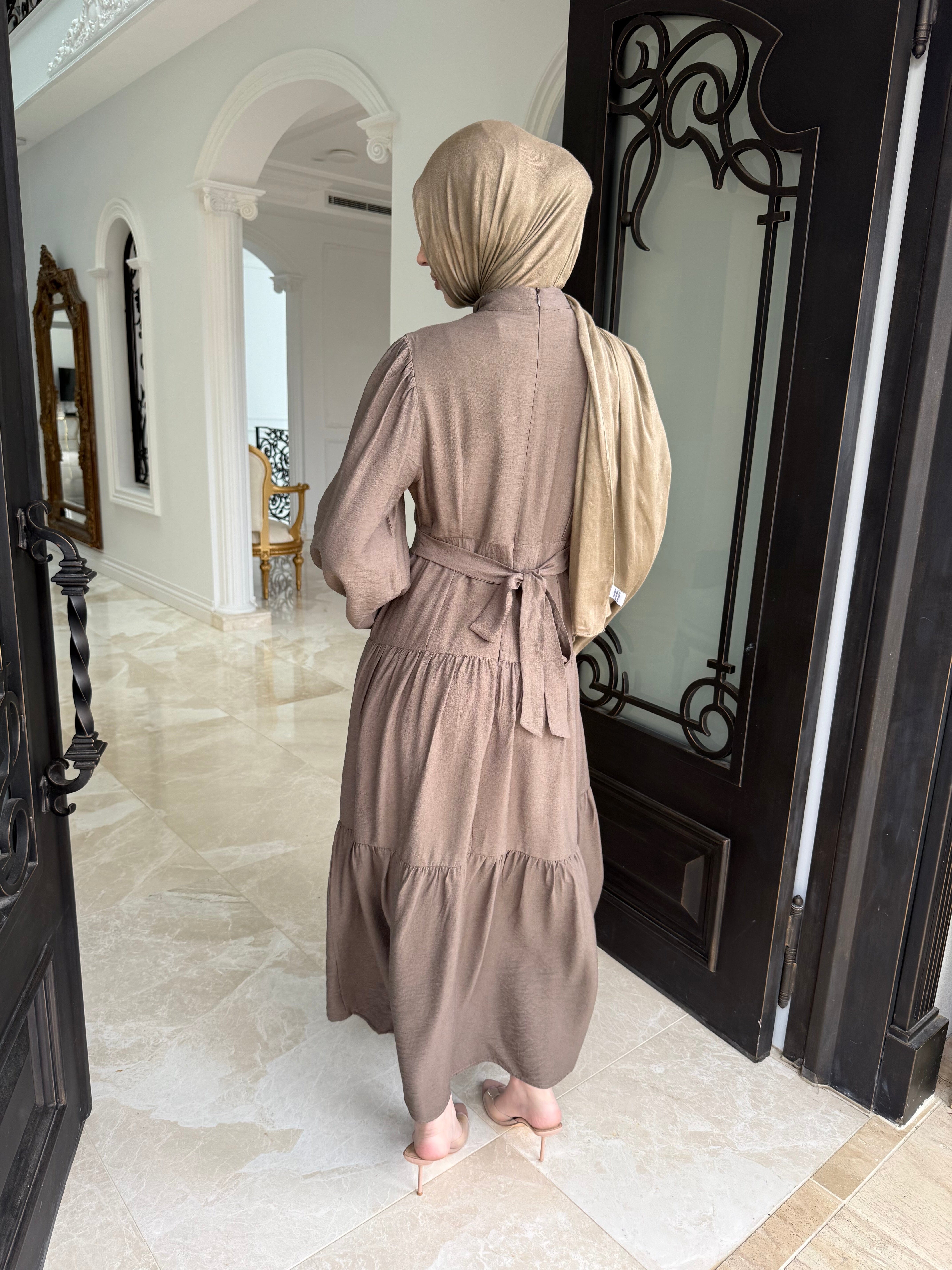 Button Flowy Dress