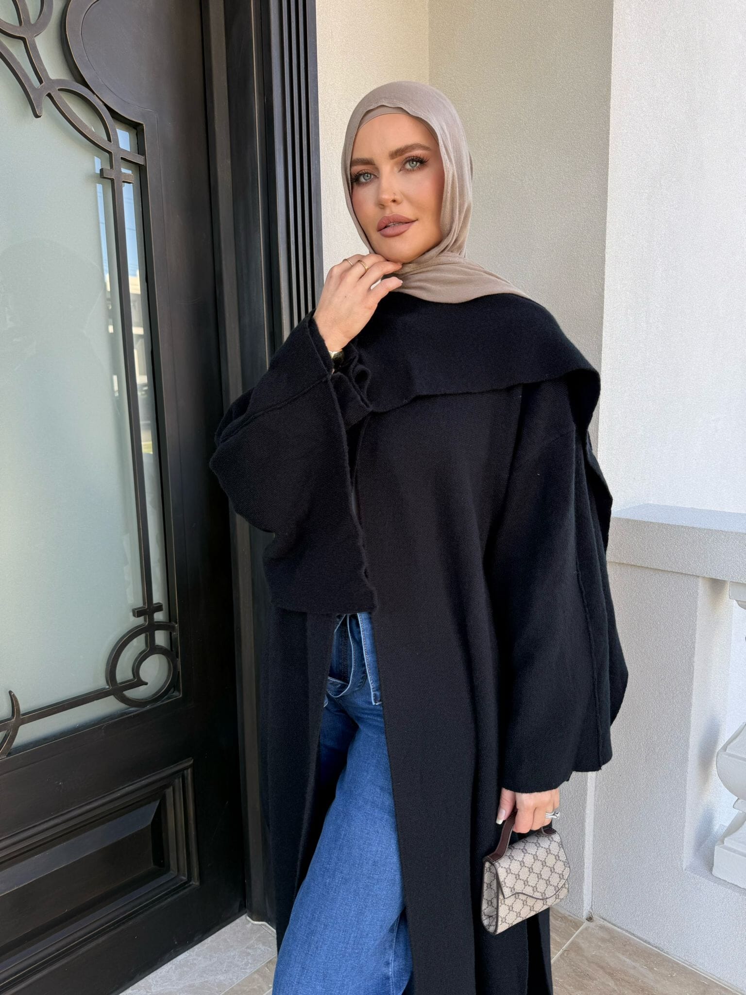 Scraf Poncho Coat