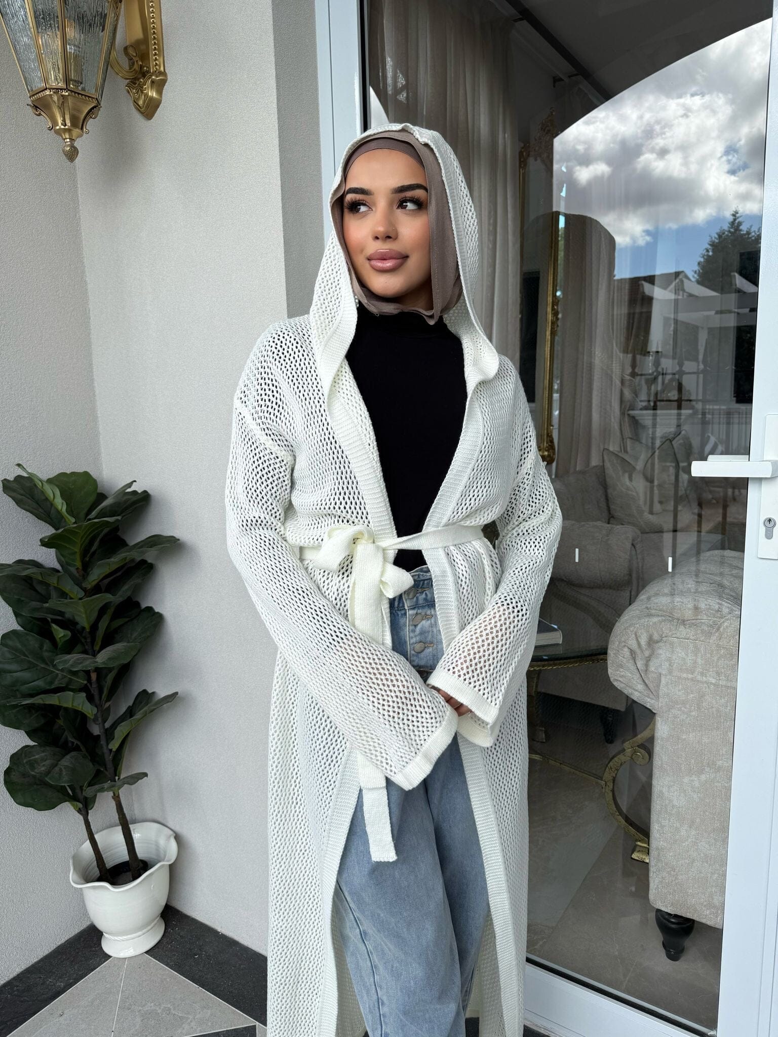 Knit Crochet Cardigan