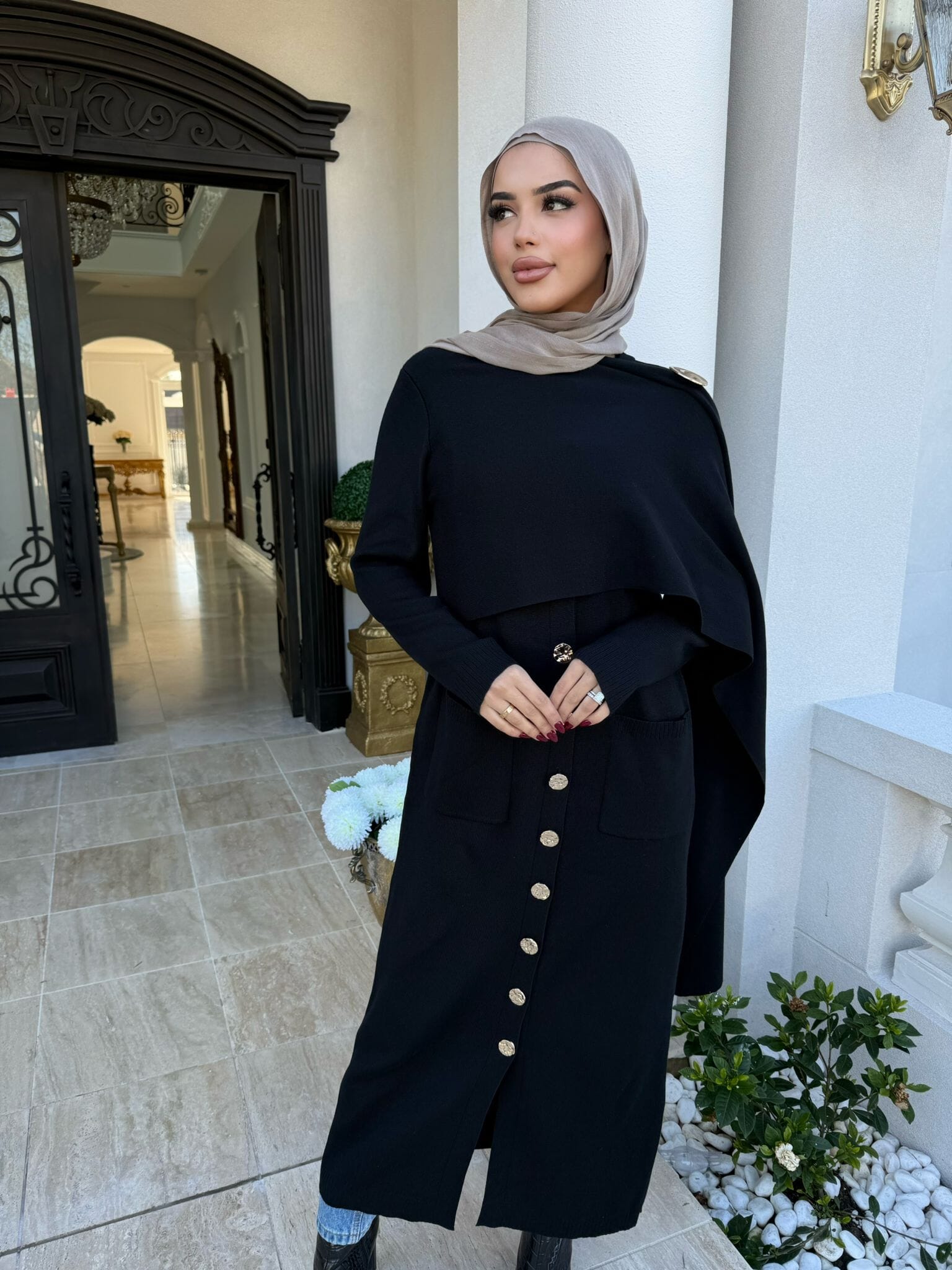 Shawl Knit Cardigan