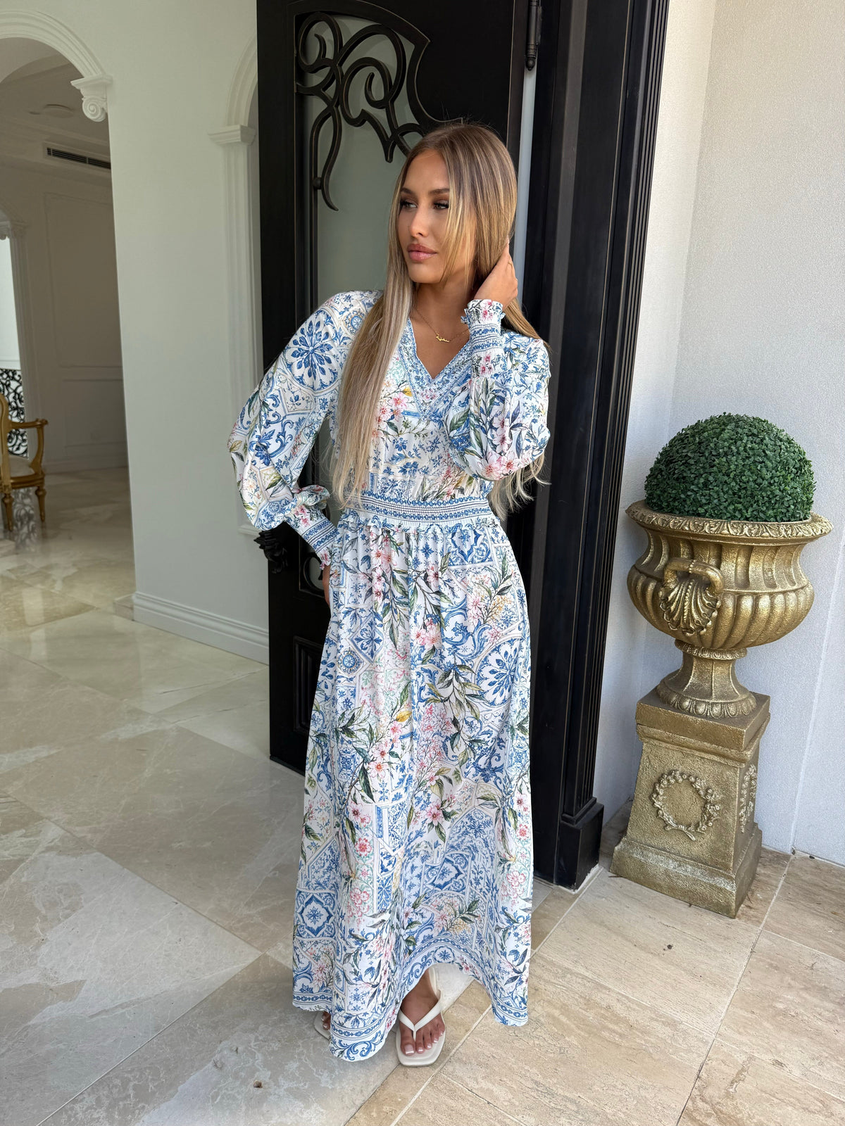 Amani Beaded Dress