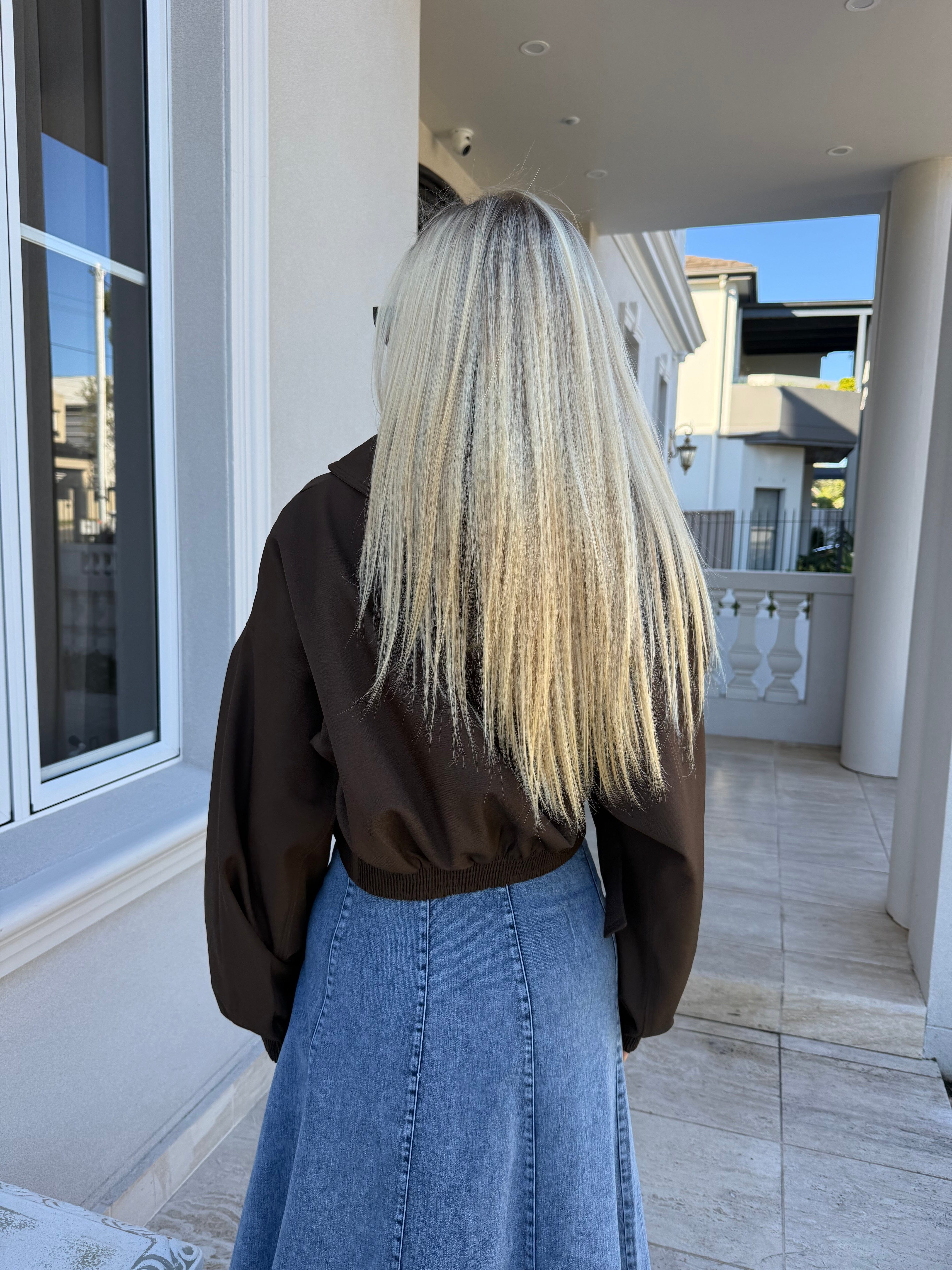 Brown Short Trench