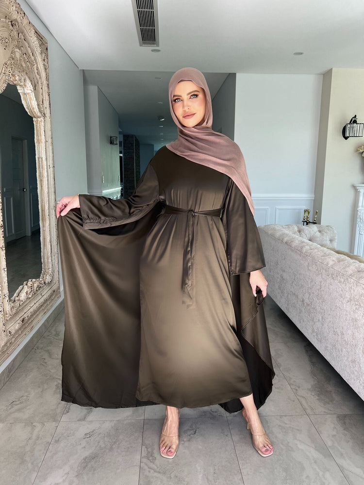 Batwing Satin Kaftan