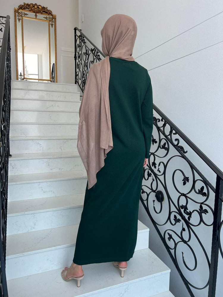 Knit Abaya Set