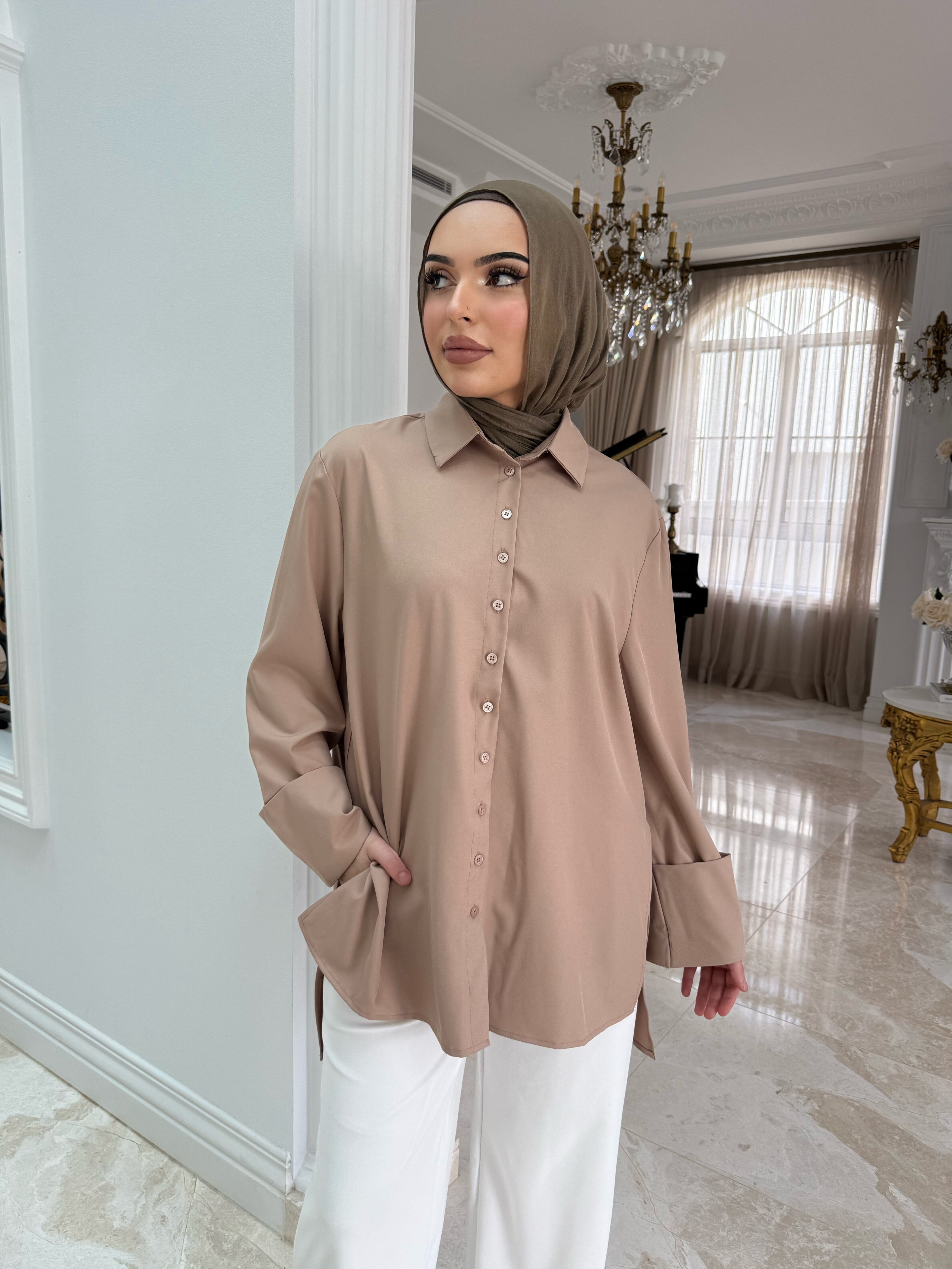 Staple Button Blouse