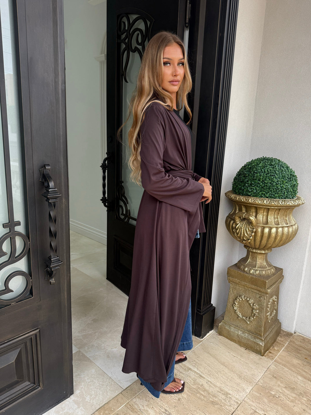 Ann Open Abaya