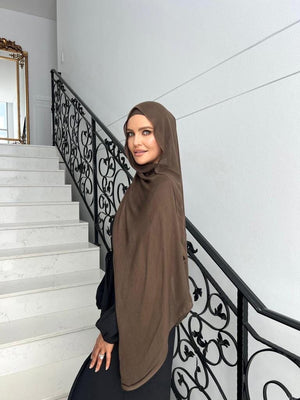 Khaki Hijab Set