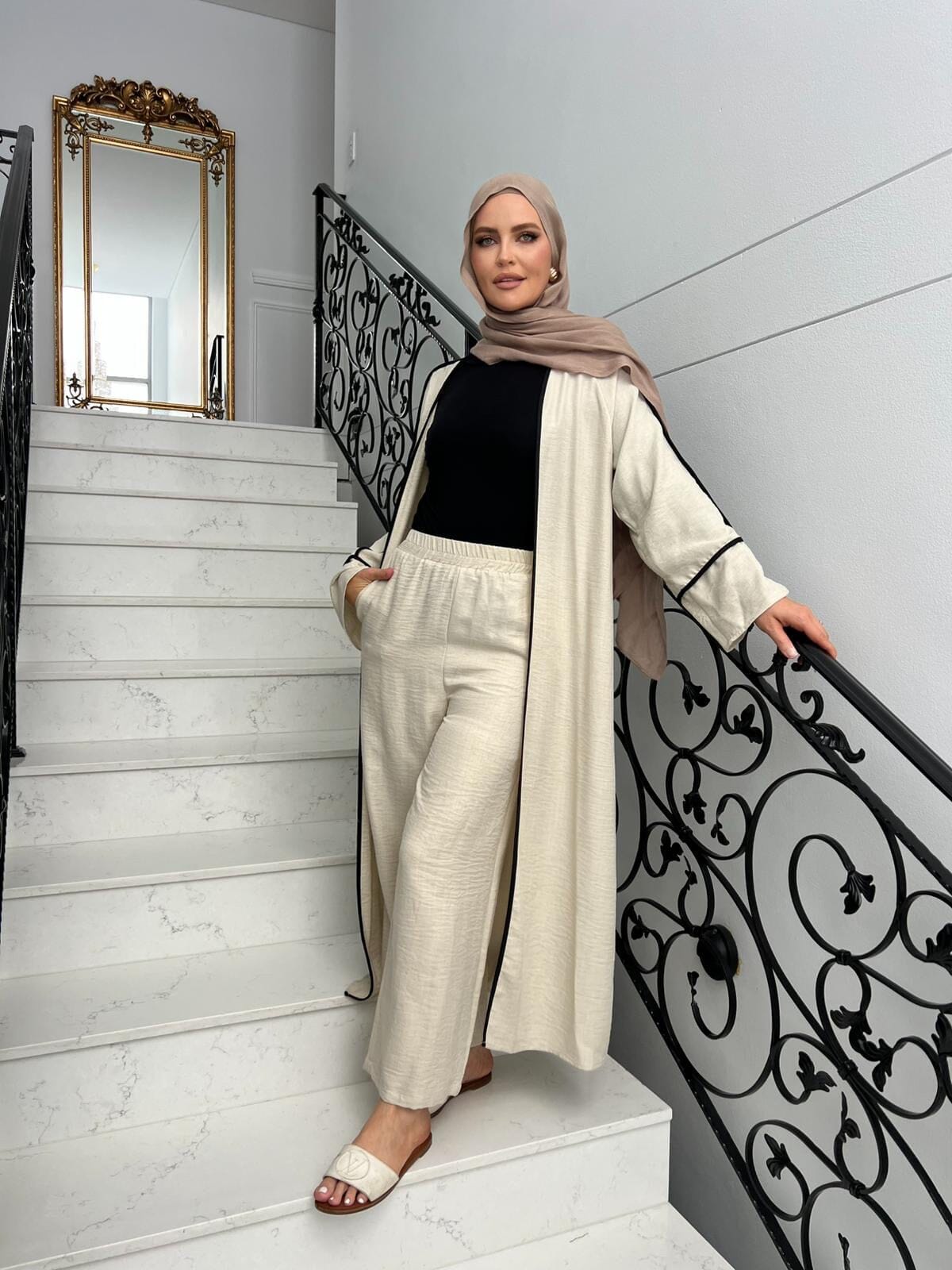 Mina Abaya Set