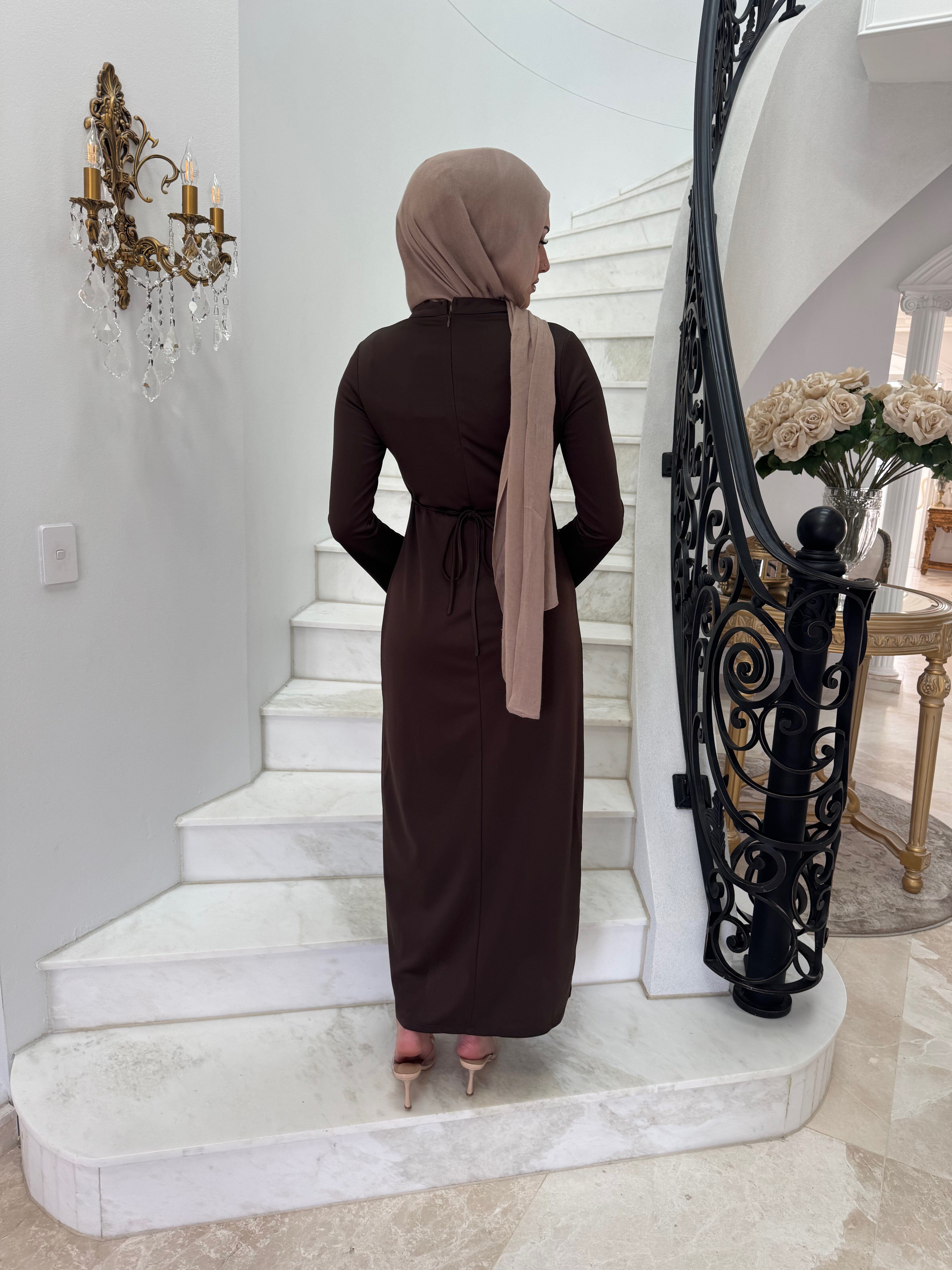 Beaded Abaya Set