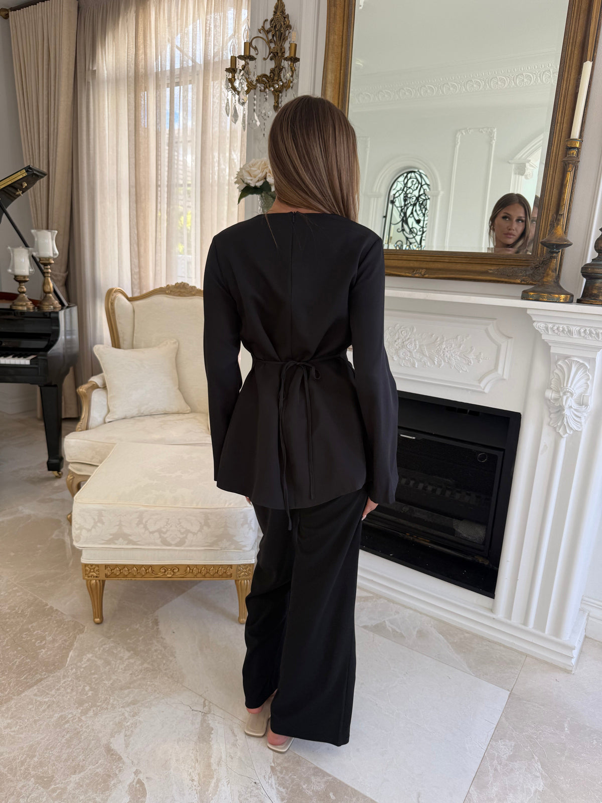 Lyana Split Blouse