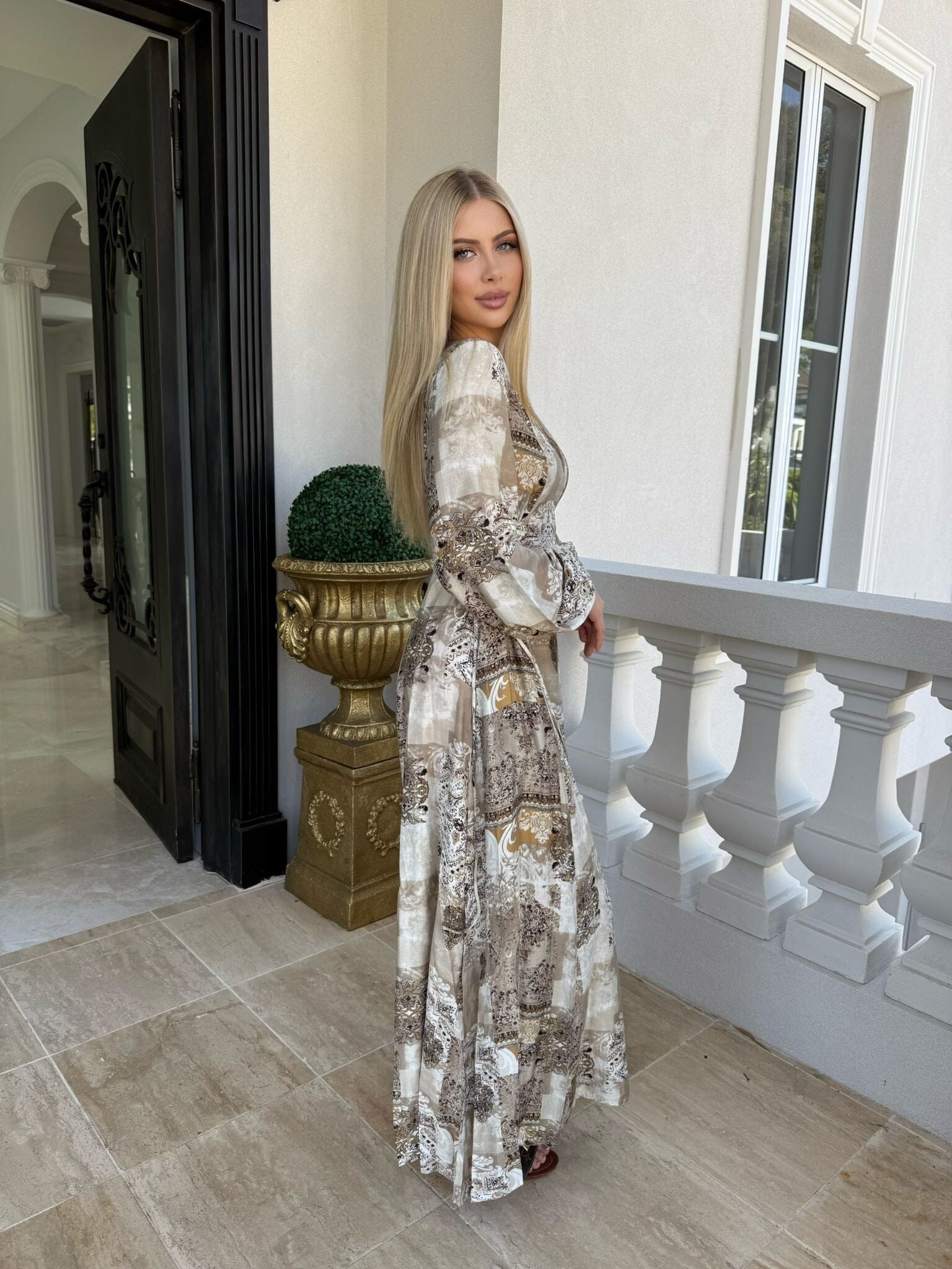 Tribal Tie Dress