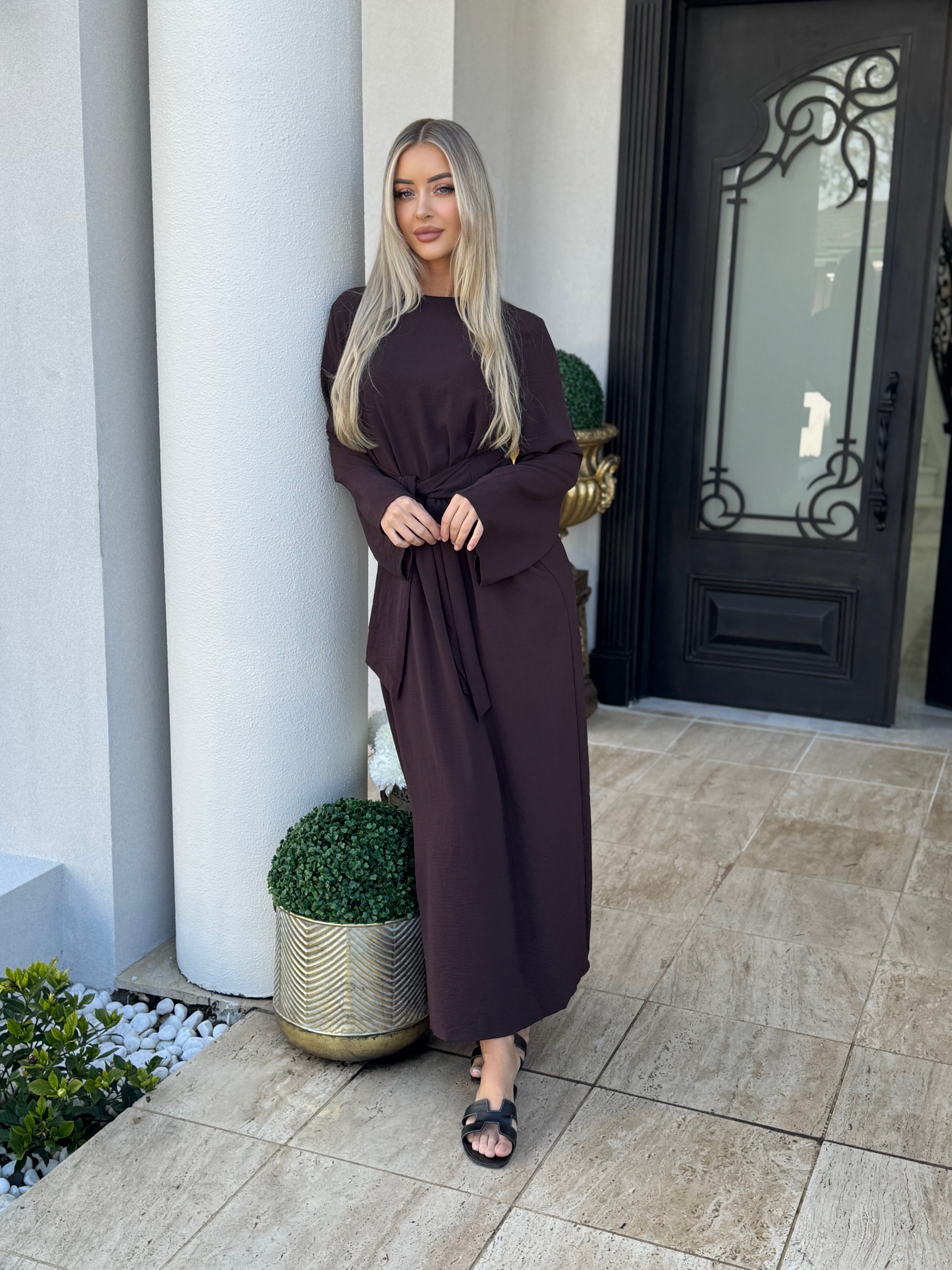 Tie Maxi Dress