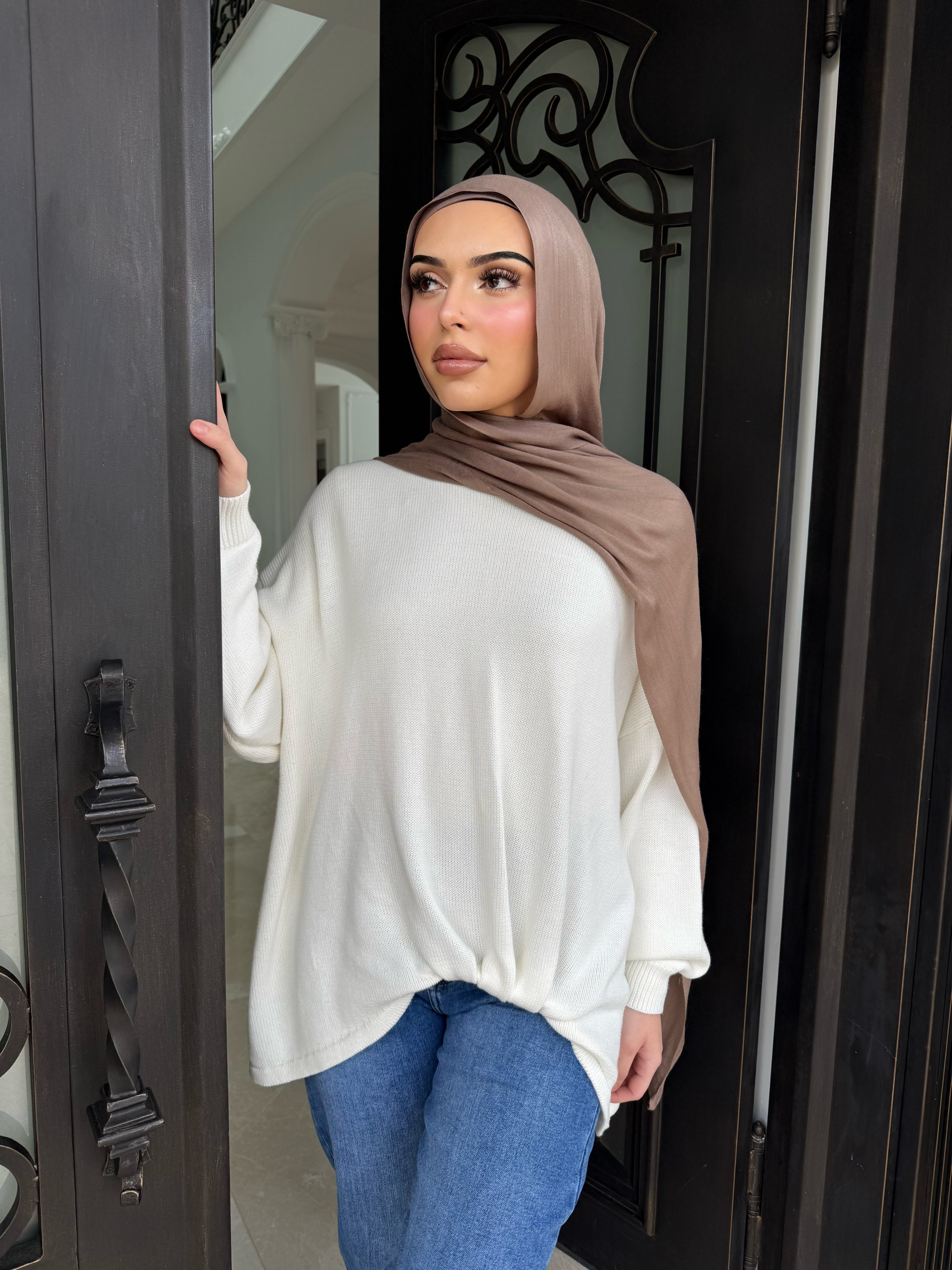 Tucked Knit Jumper