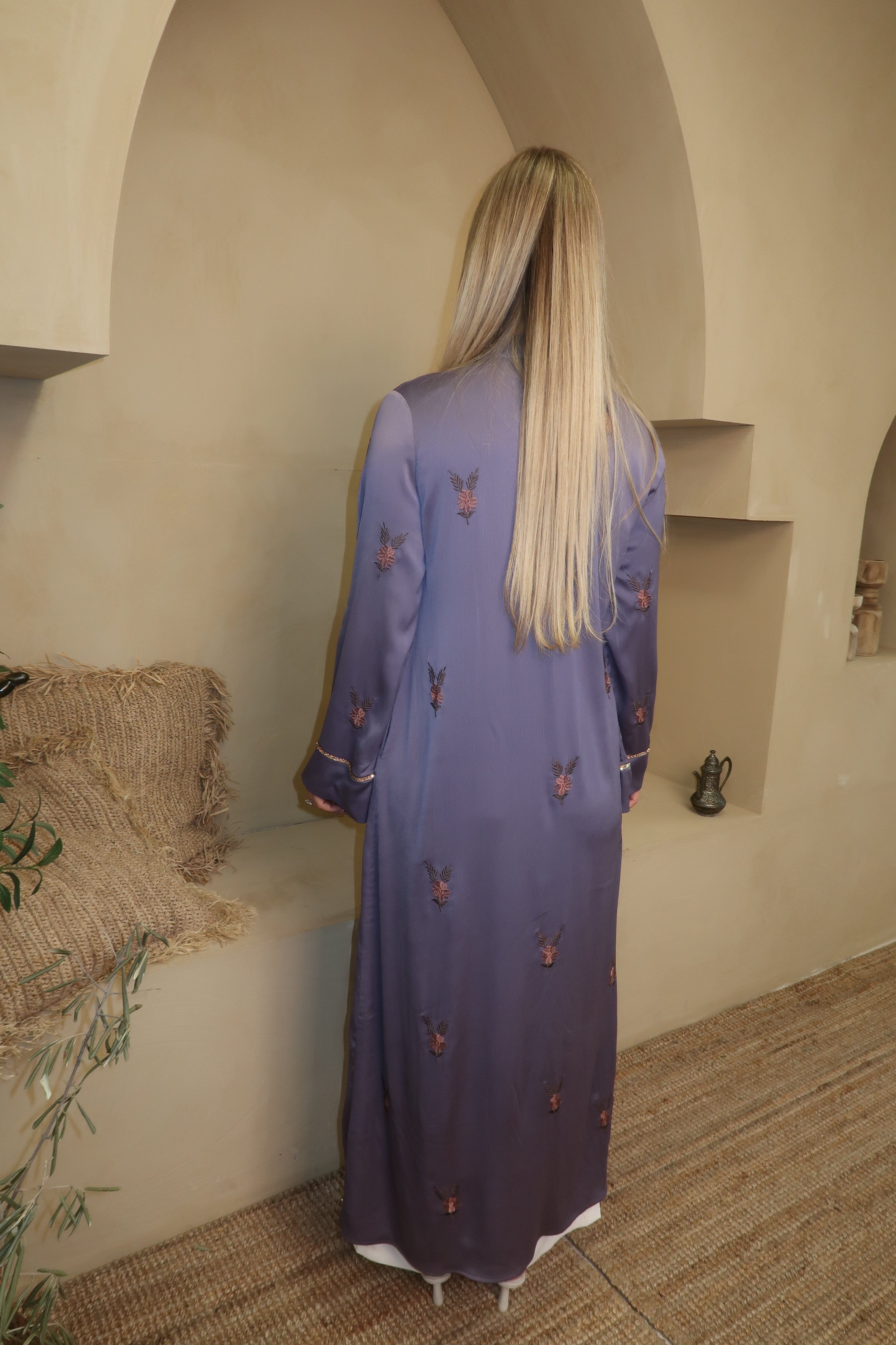 Layali Embroidered Abaya