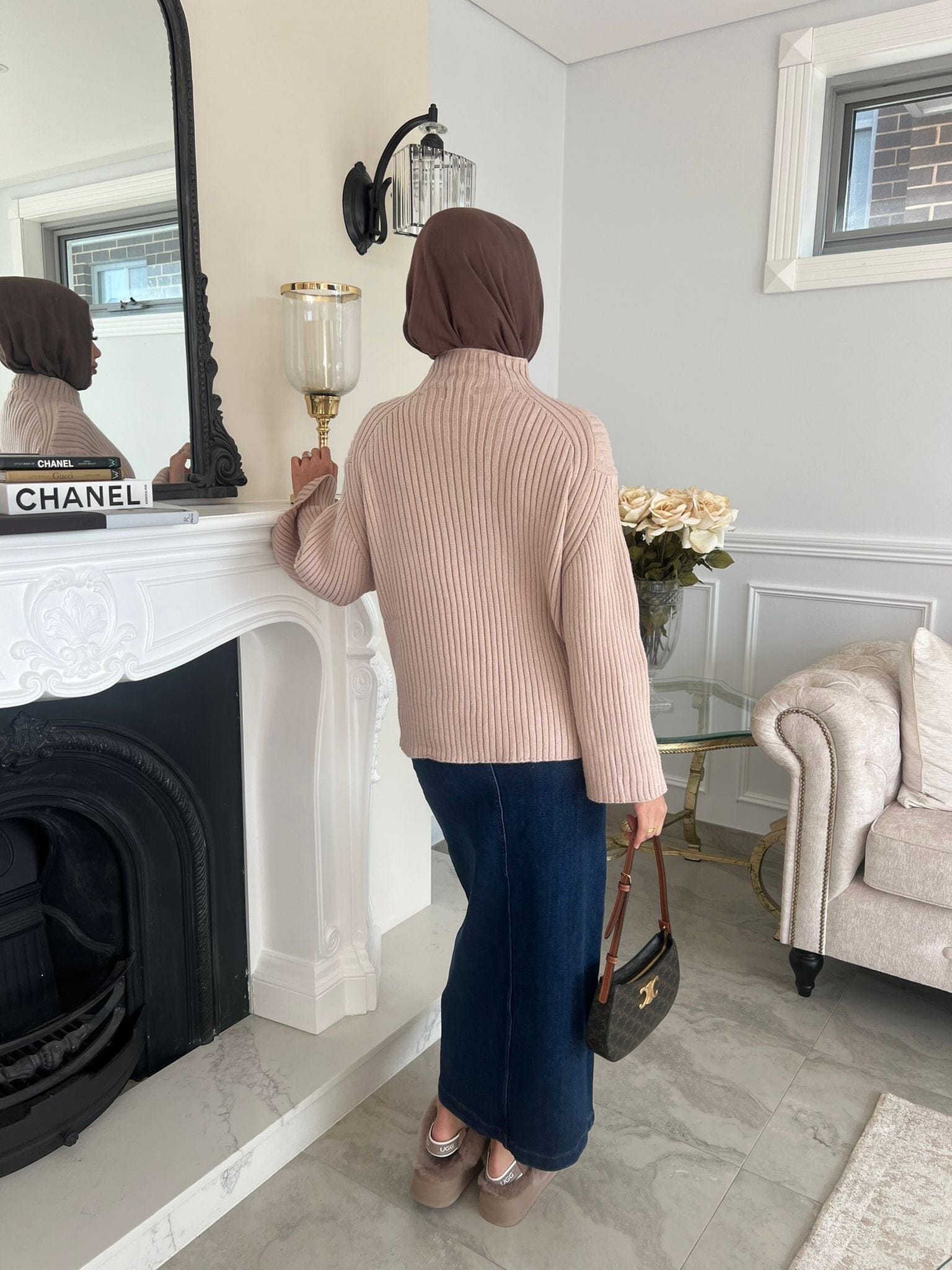 Plain Belle Knit Jumper