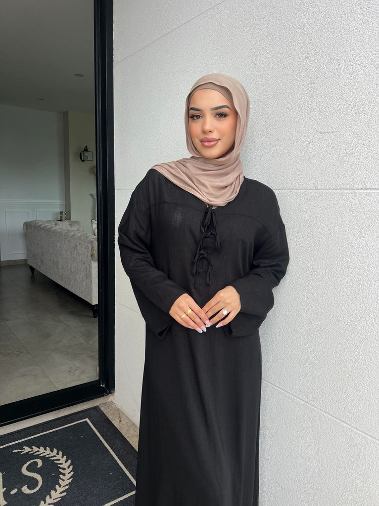 Bow Kaftan Abaya