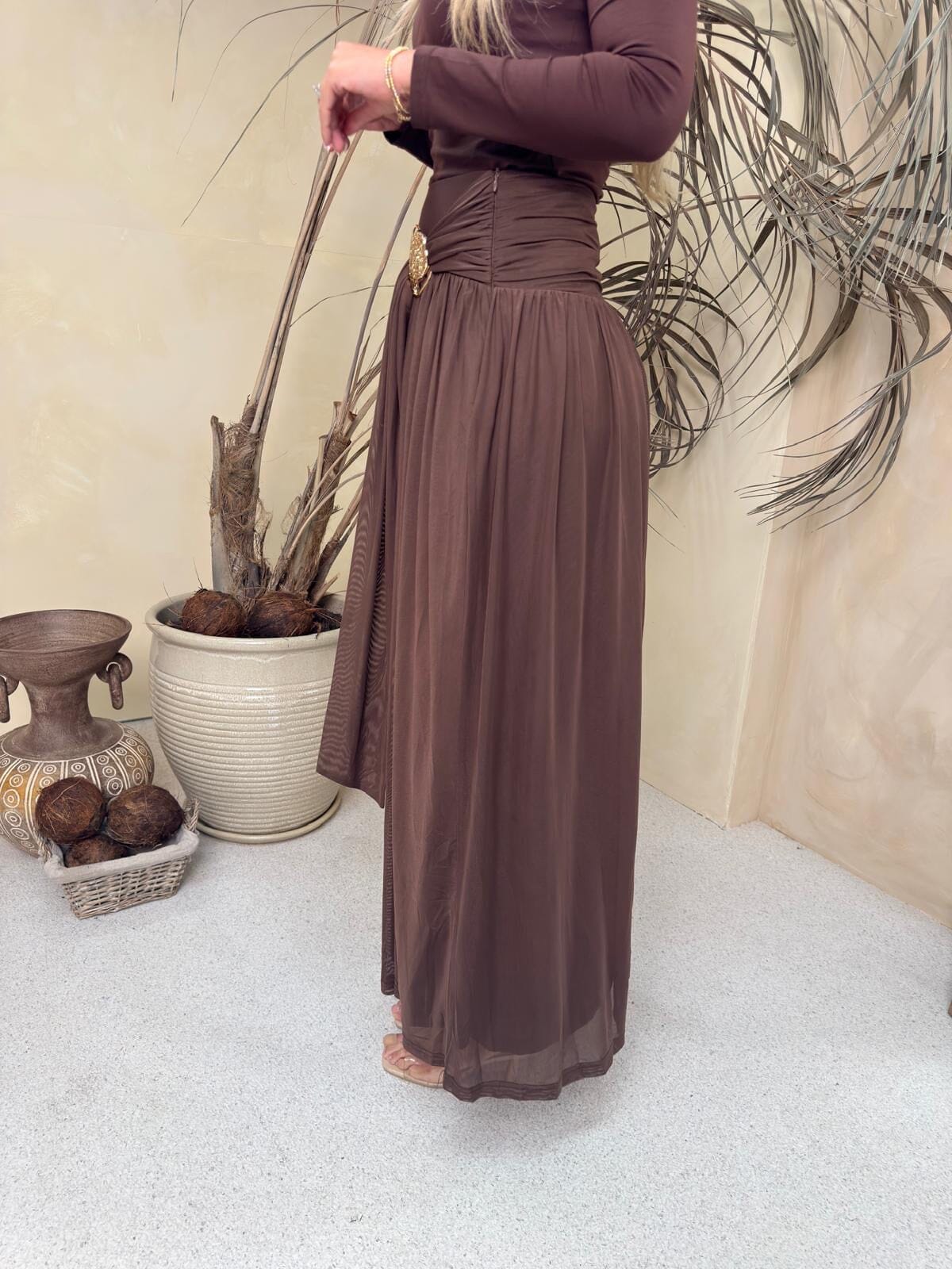 Layali Mesh Skirt