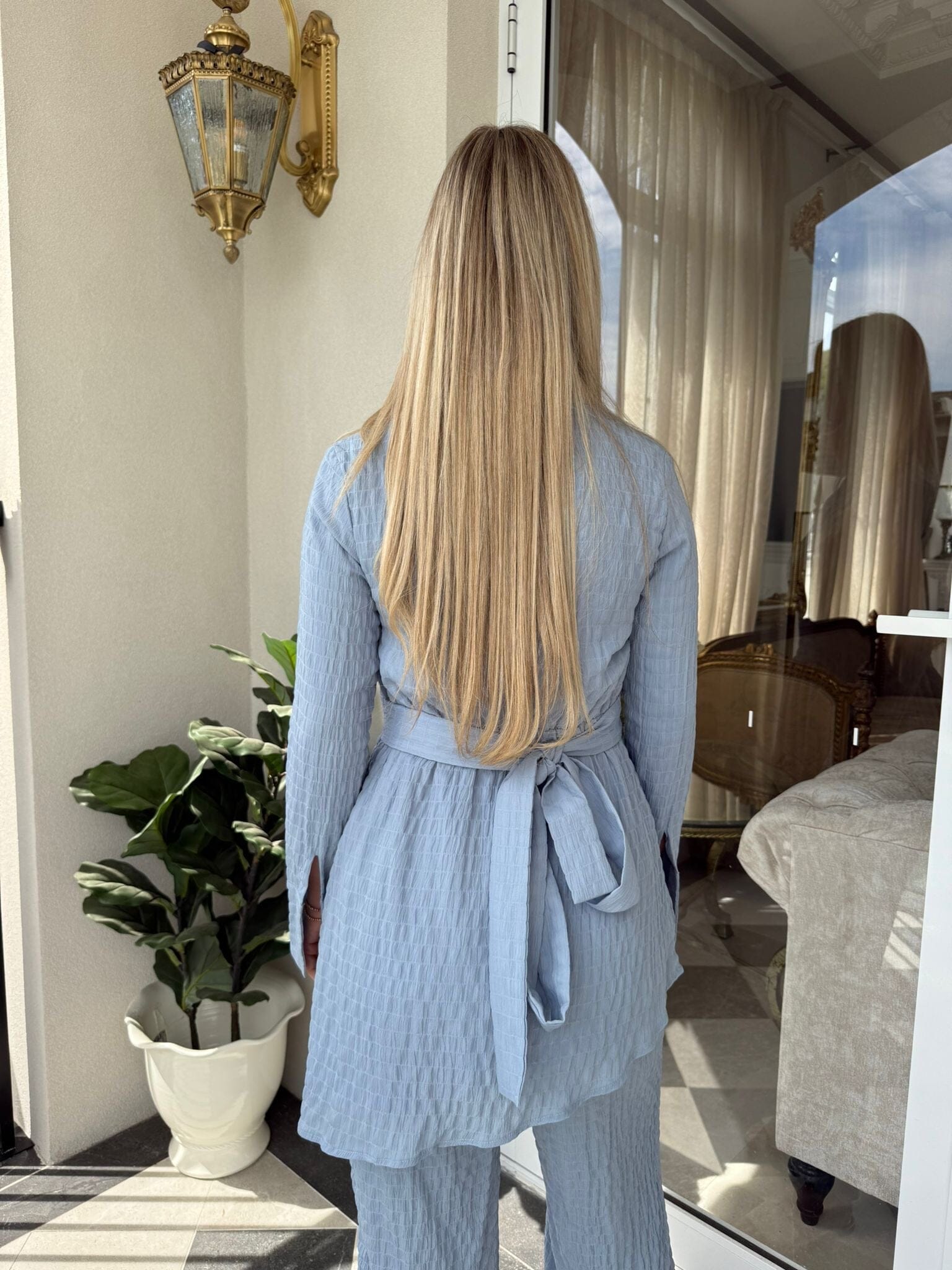 Textured Crepe Set