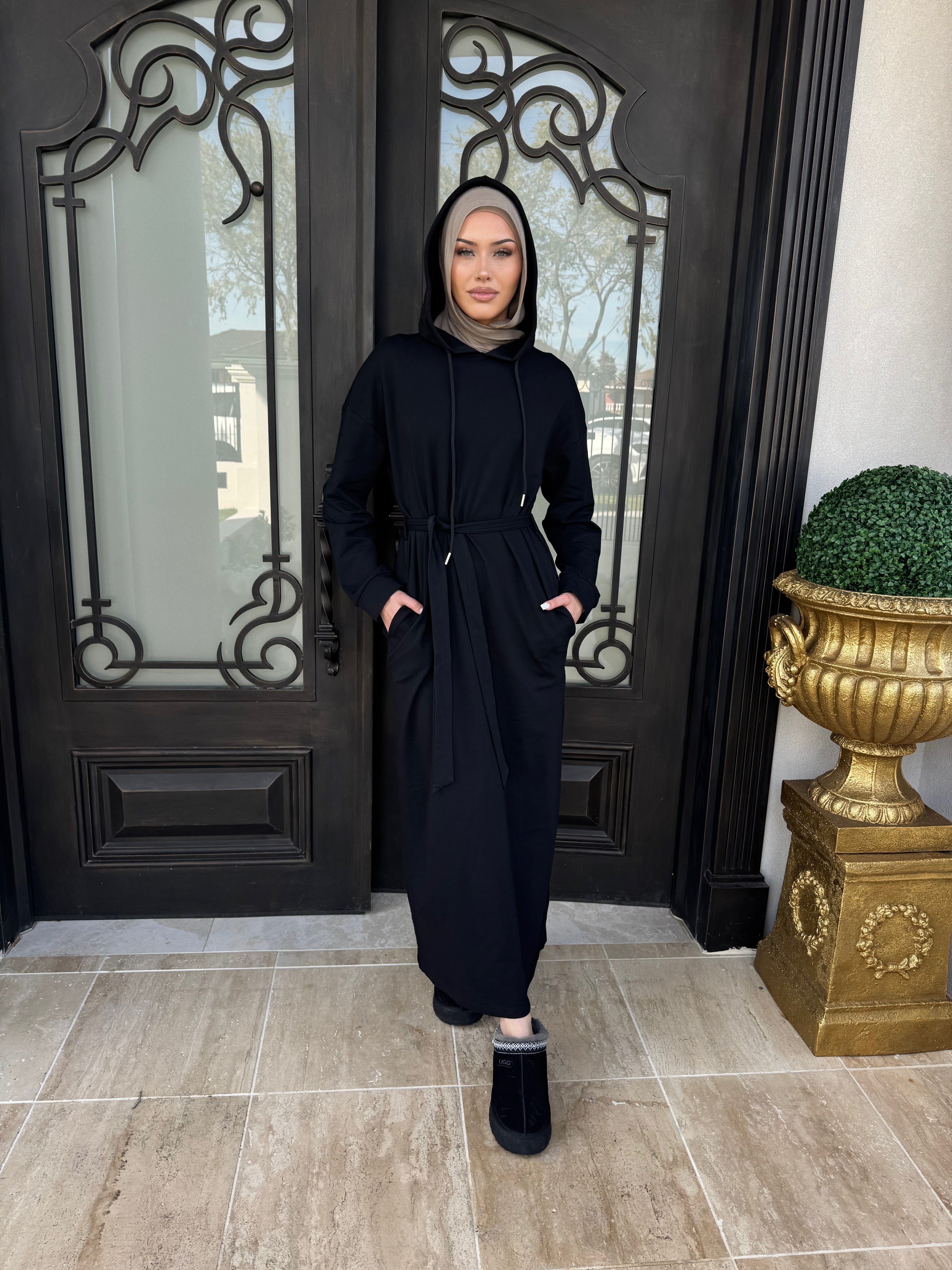 Hoodie Ponte Abaya