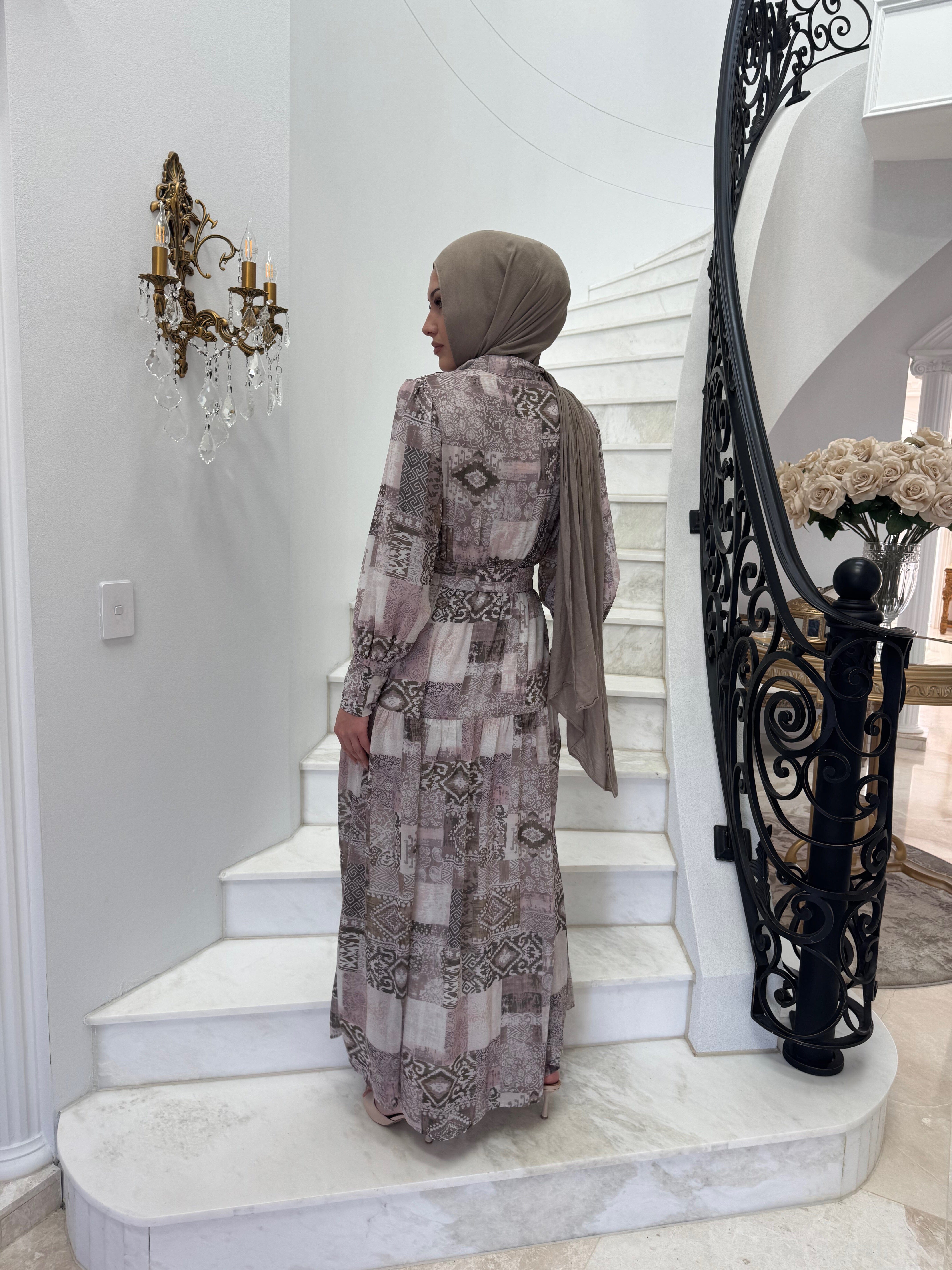 Anna Printed Dress