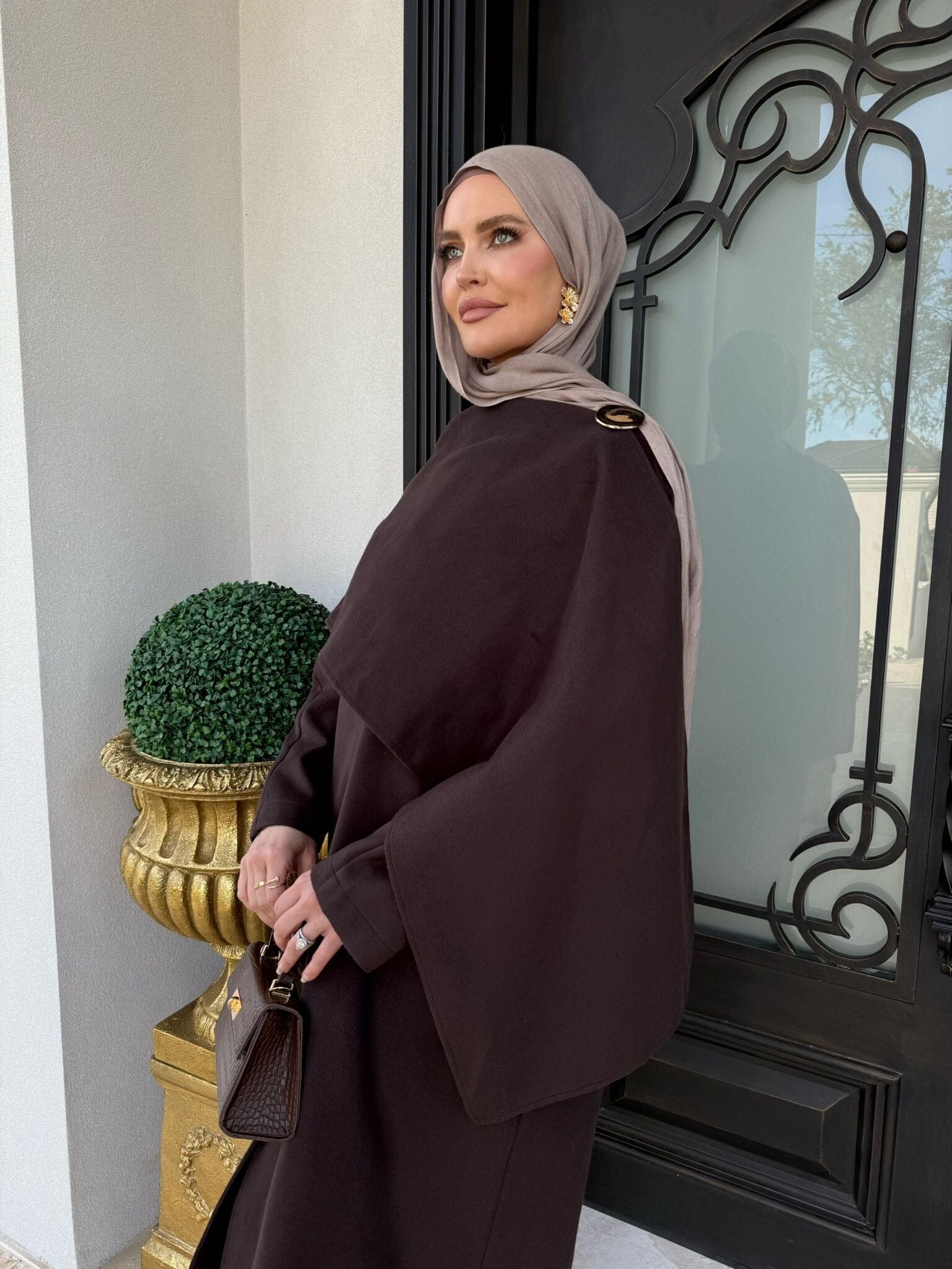 Siham Scarf Coat