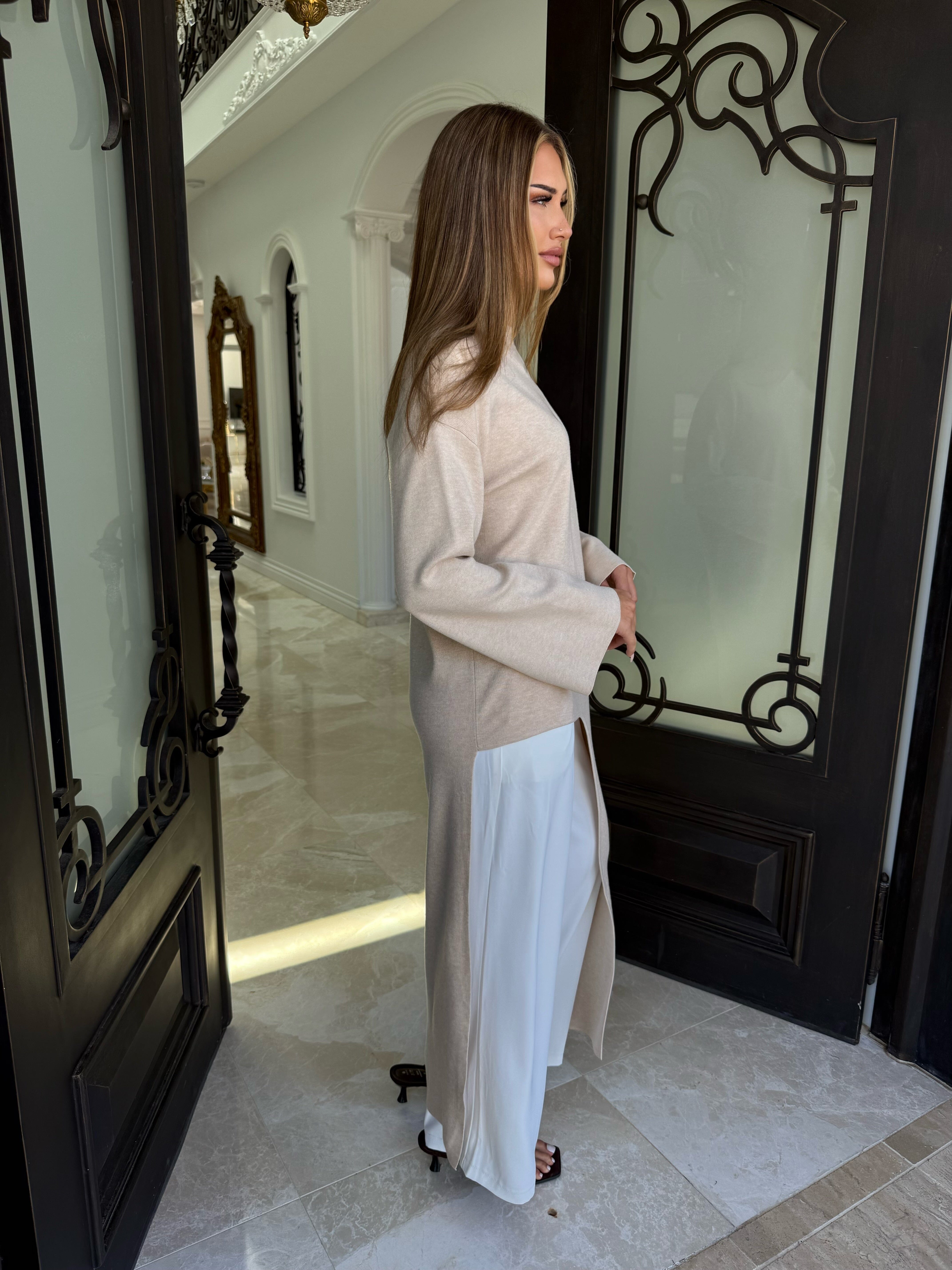 Knit High-low Tunic