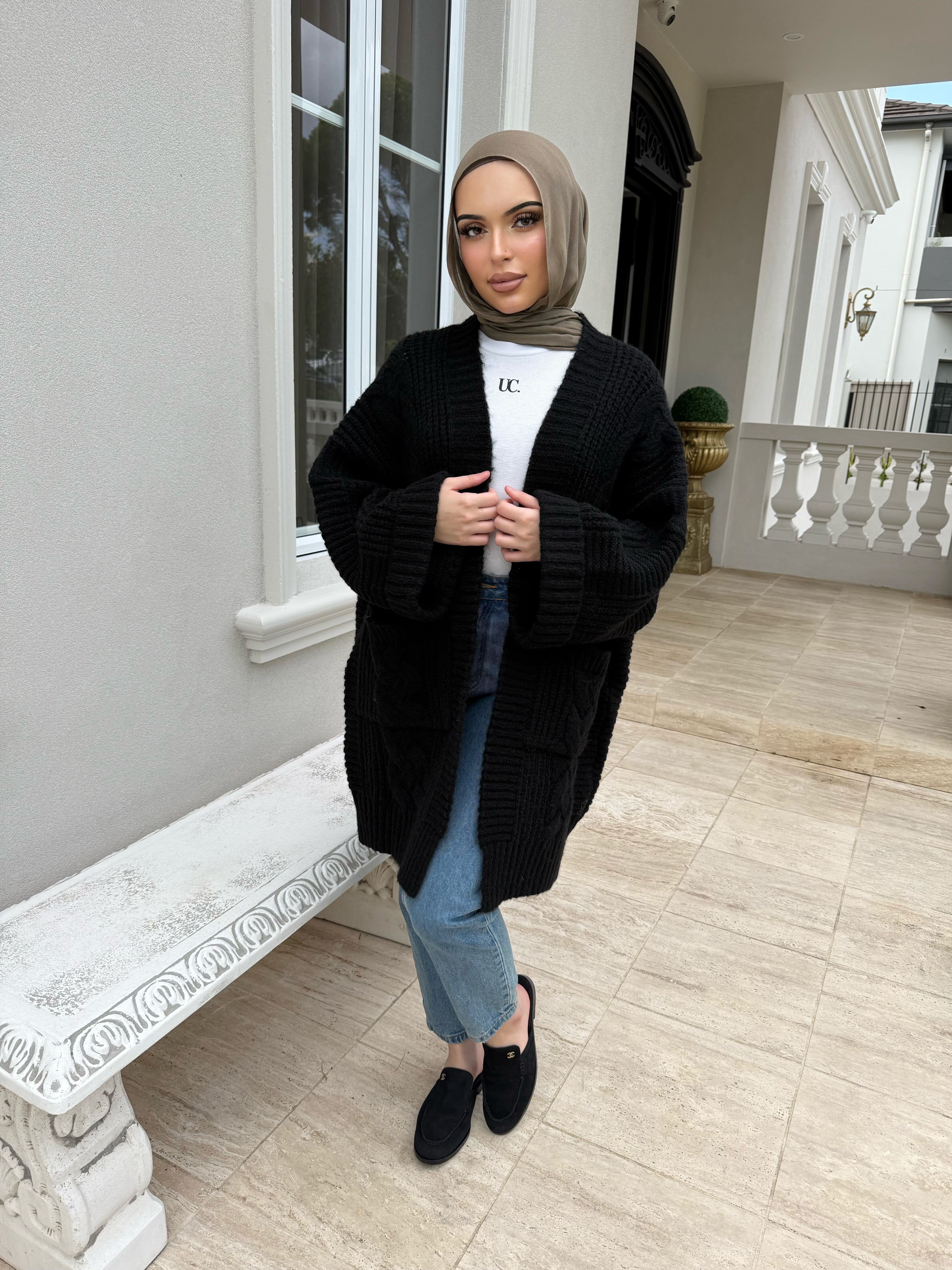 Chunky Midi Caridgan