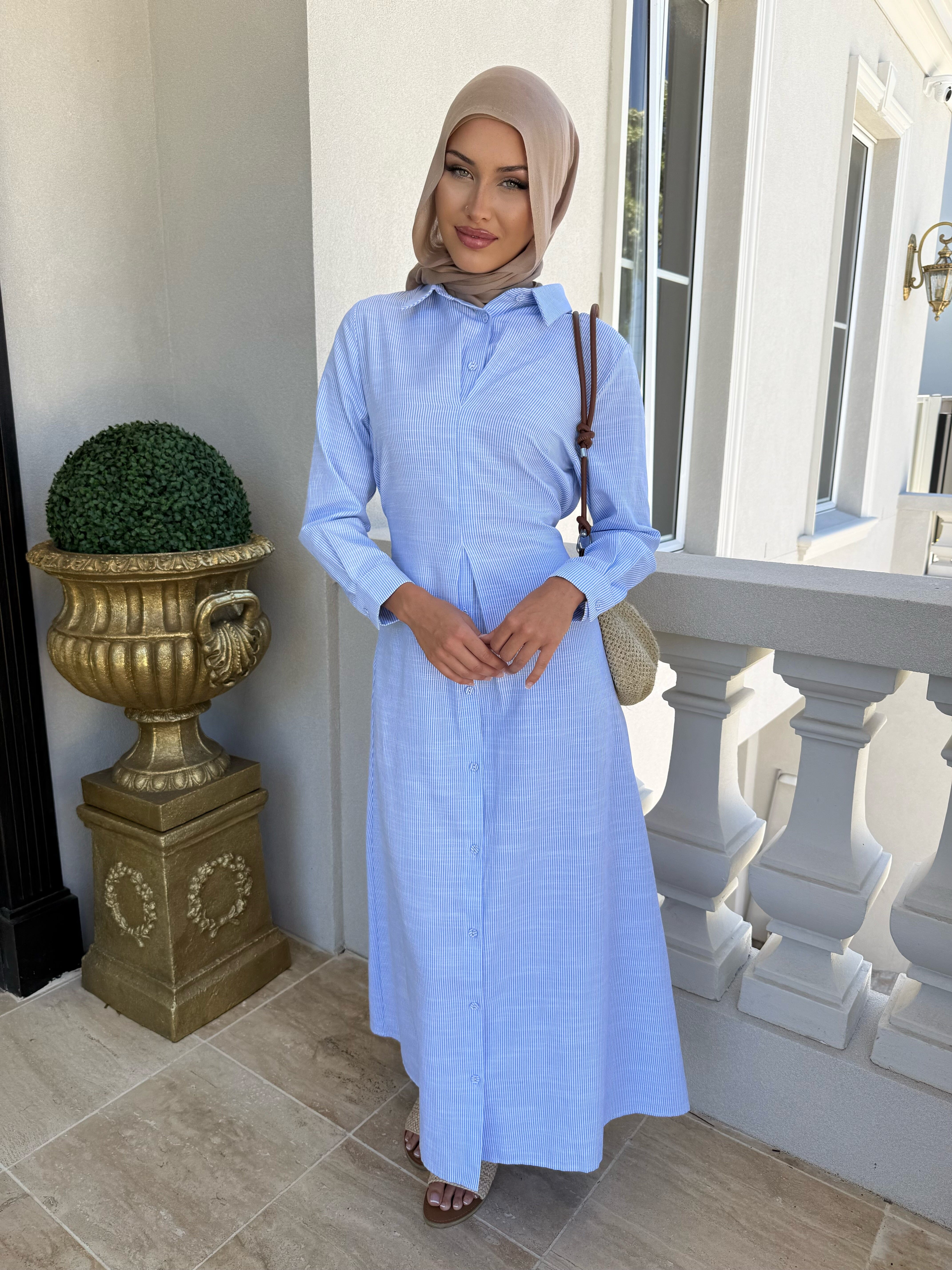 Blue Rayan Dress