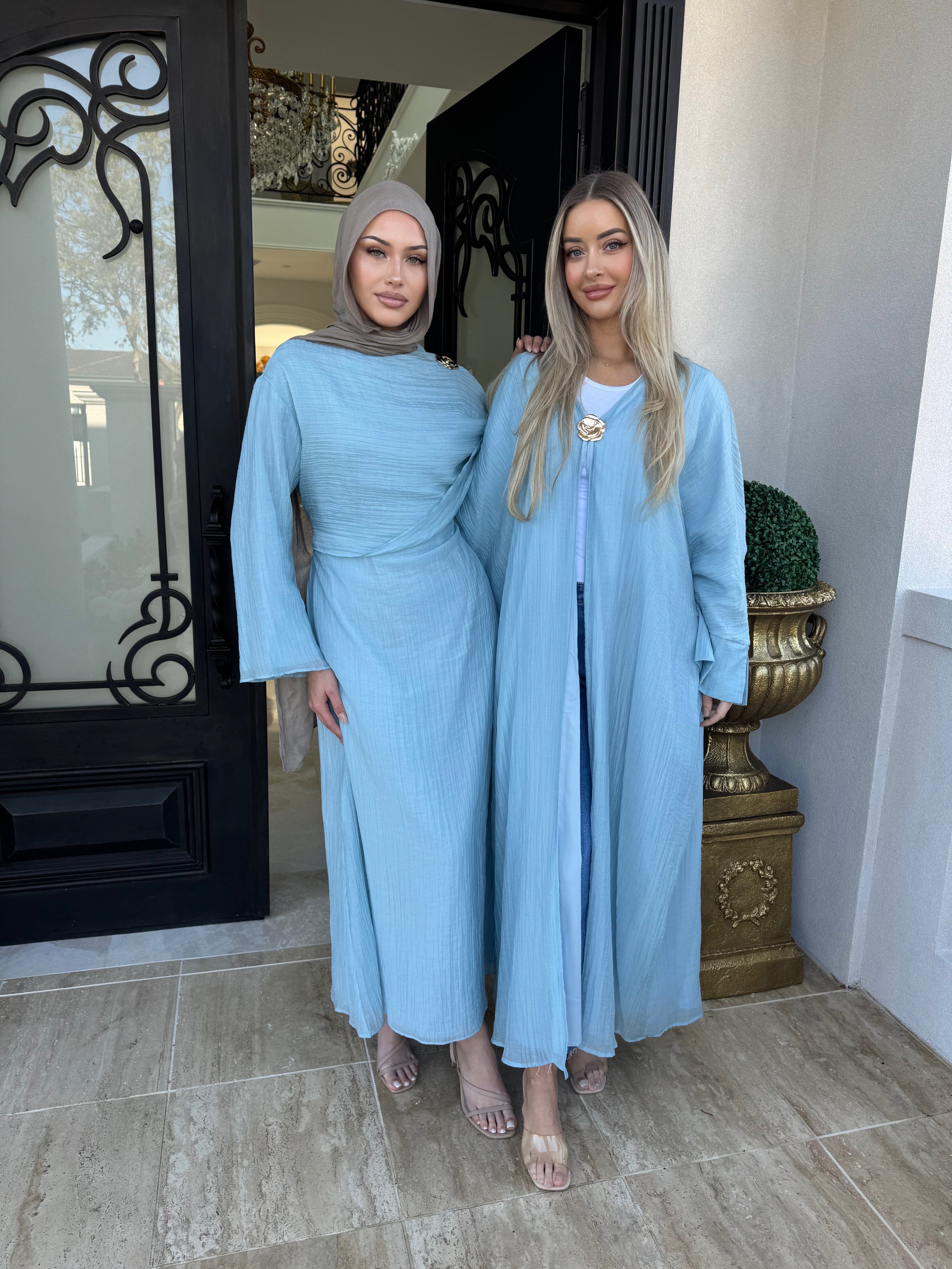 Drape Crinkle Dress